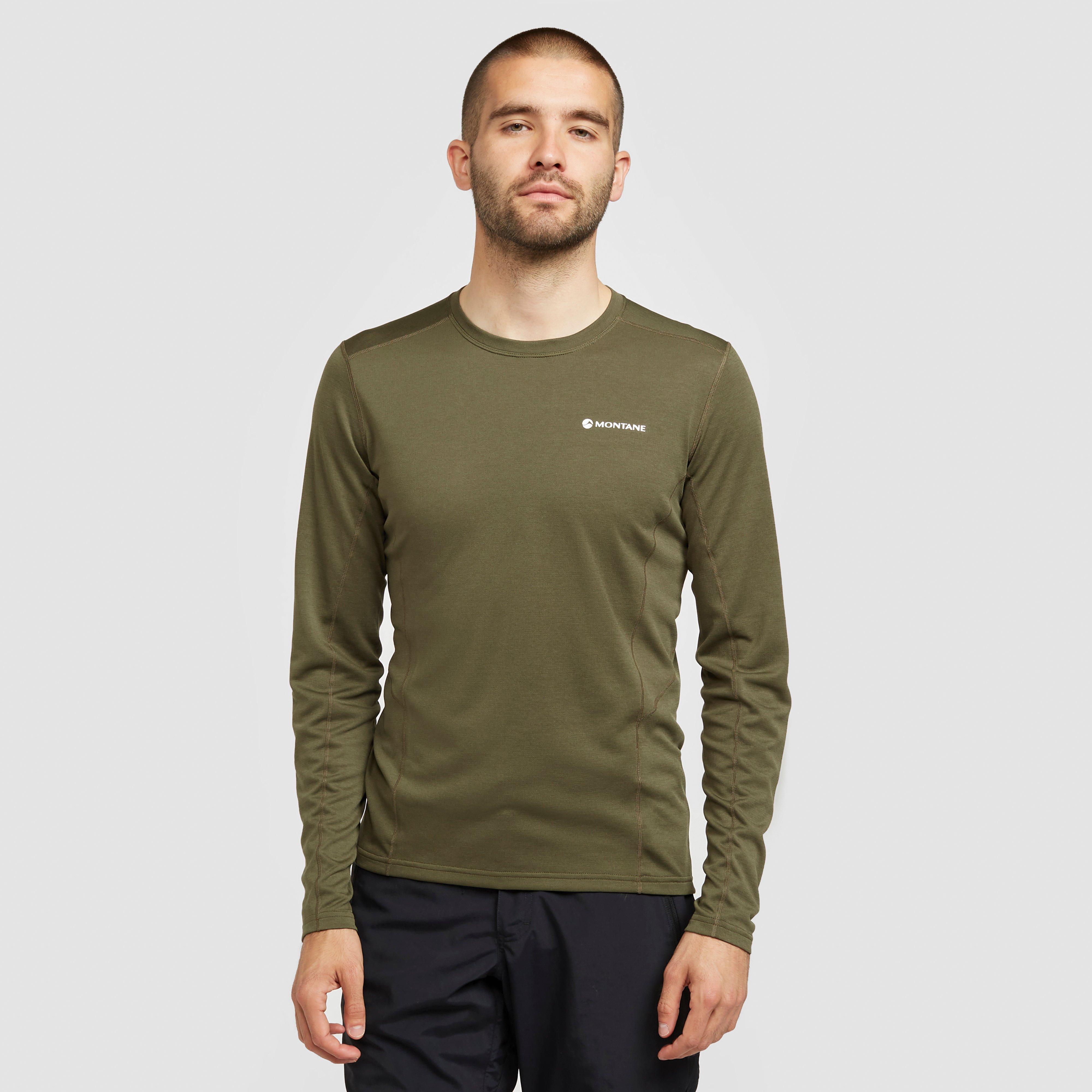 Montane Men's Dart Long Sleeve T-Shirt, Green