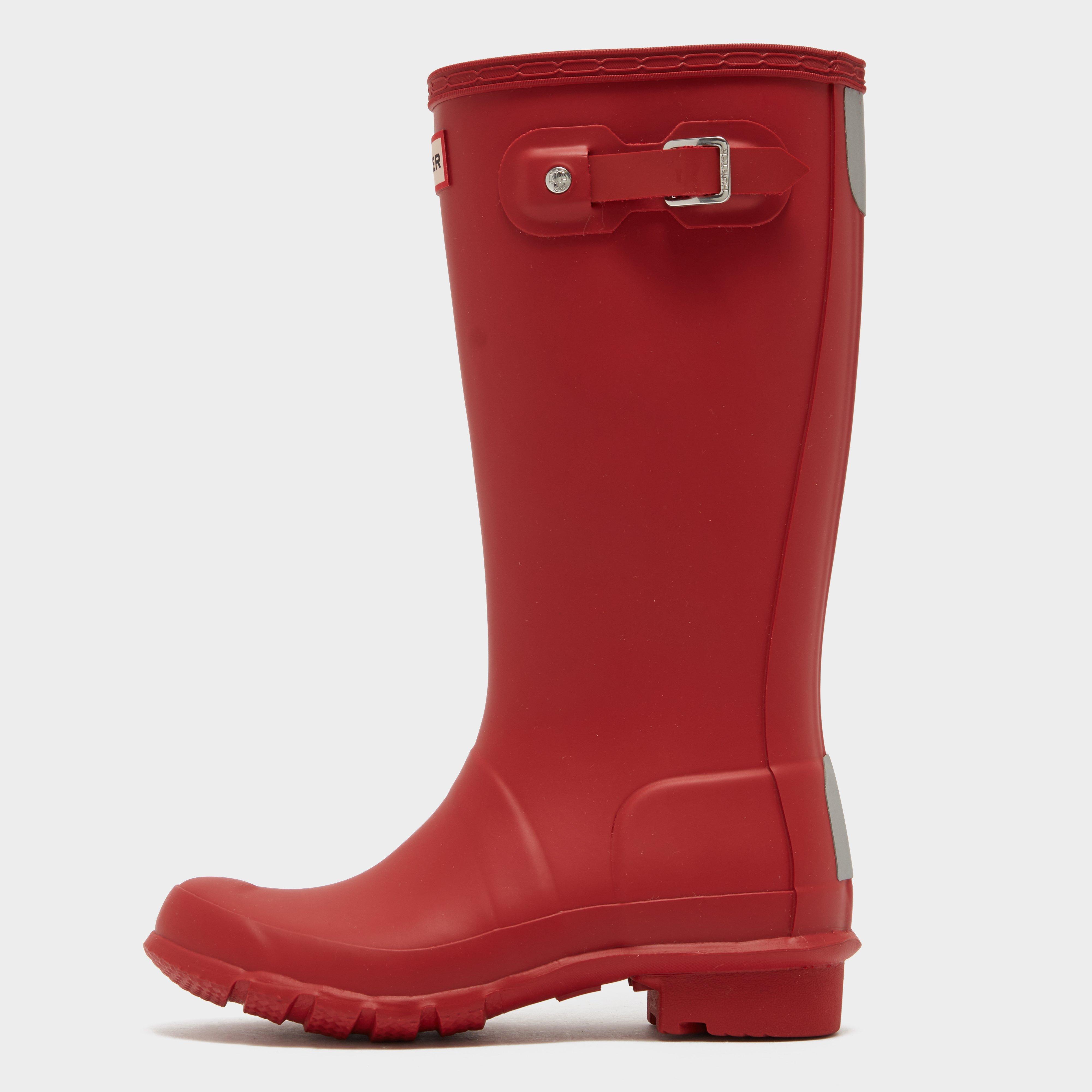 Hunter Kids' Original Wellington Boots, Red
