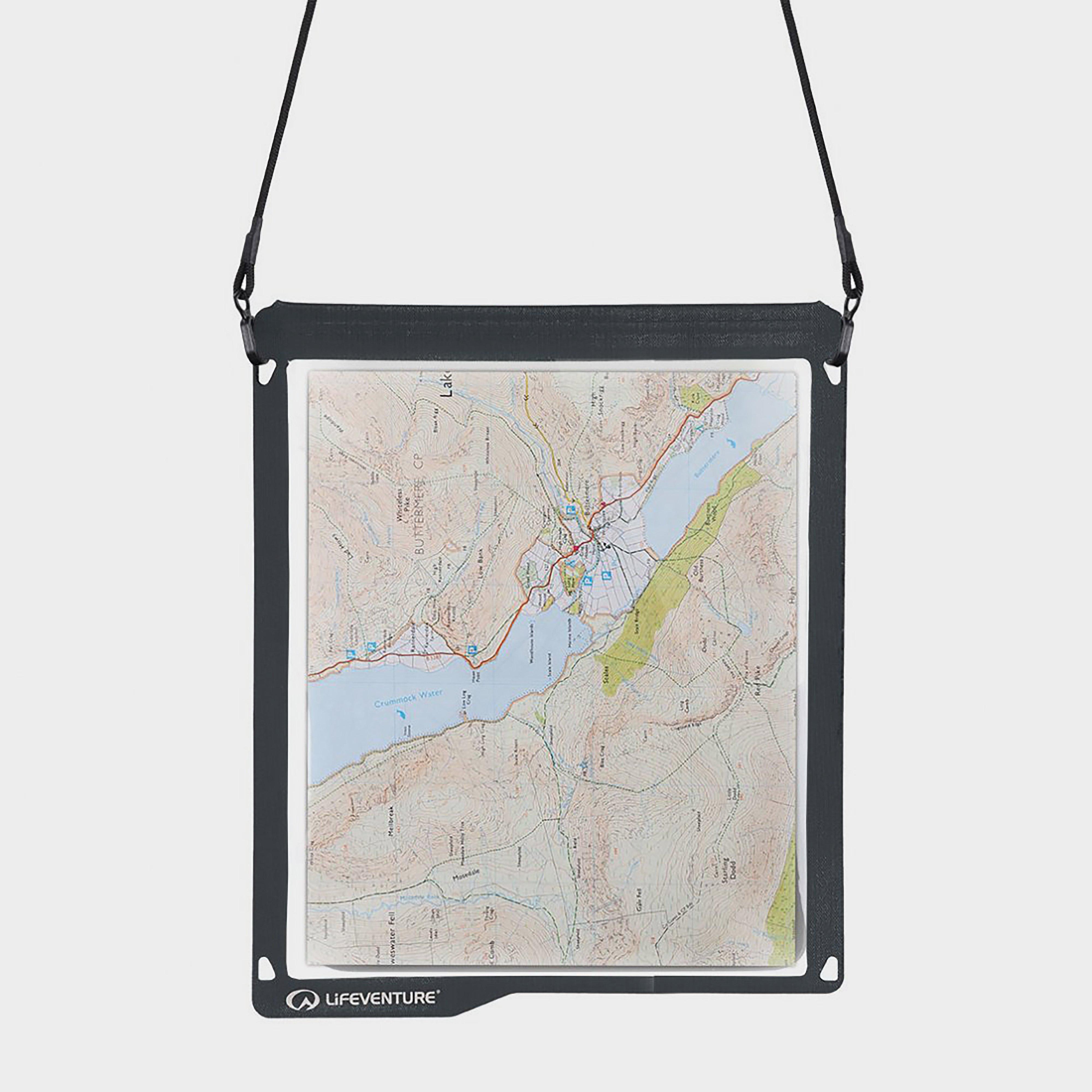 Lifeventure Waterproof Map Case, Grey