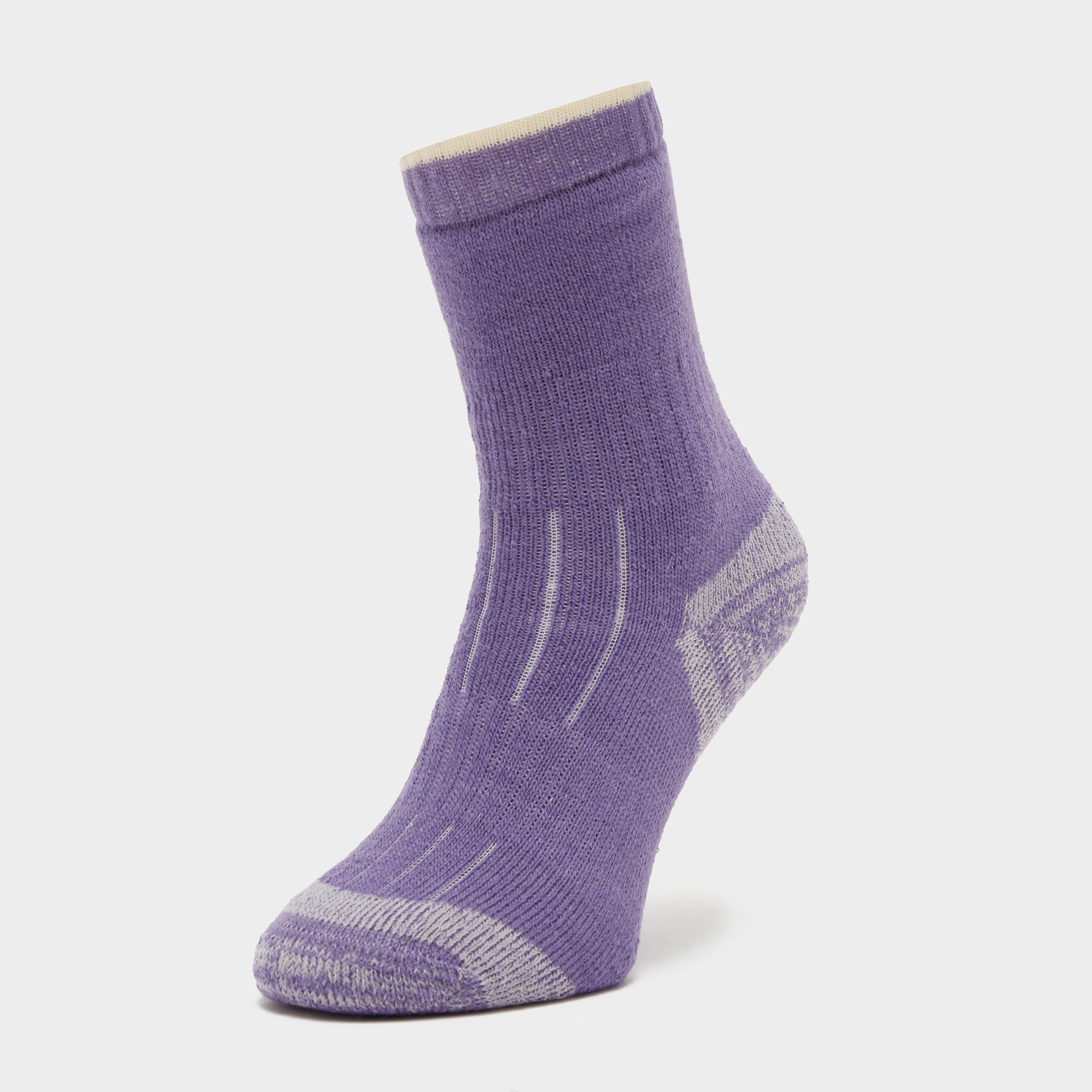 Peter Storm Essentials Women's Merino Explorer Socks, Purple