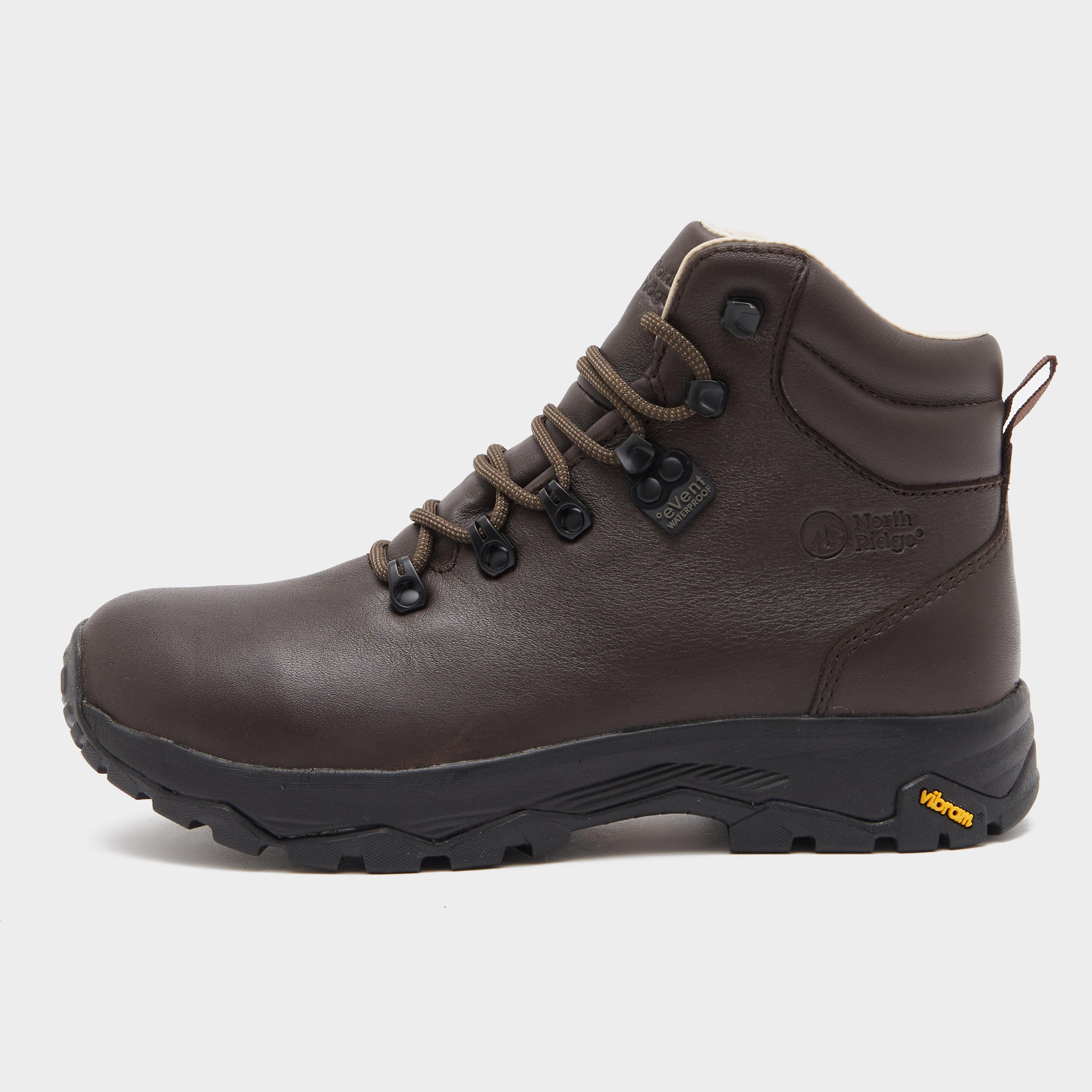 North Ridge Men's Lite Hiker Mid Walking Boots, Brown