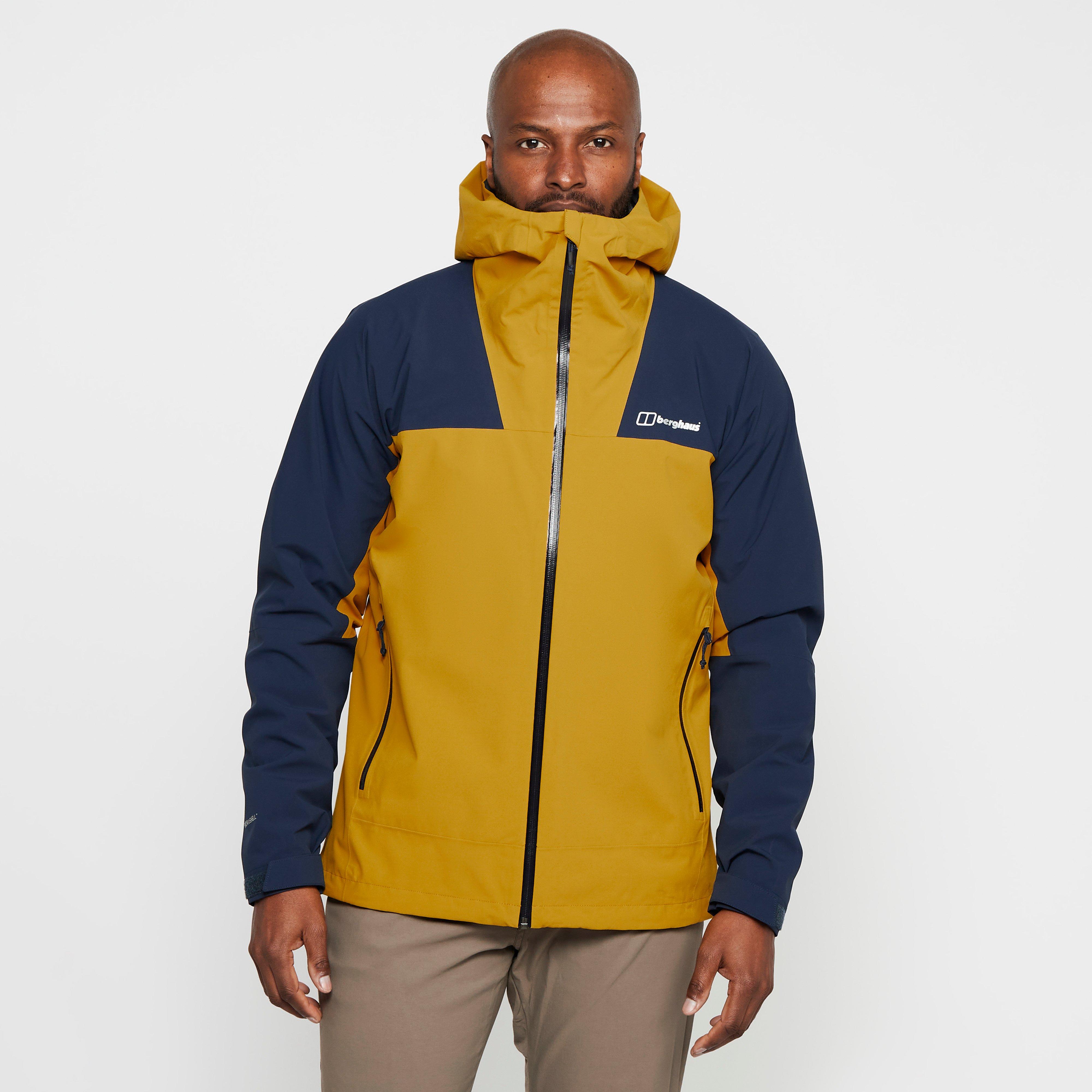 Berghaus Men's Boreen Stretch Waterproof Jacket, Yellow