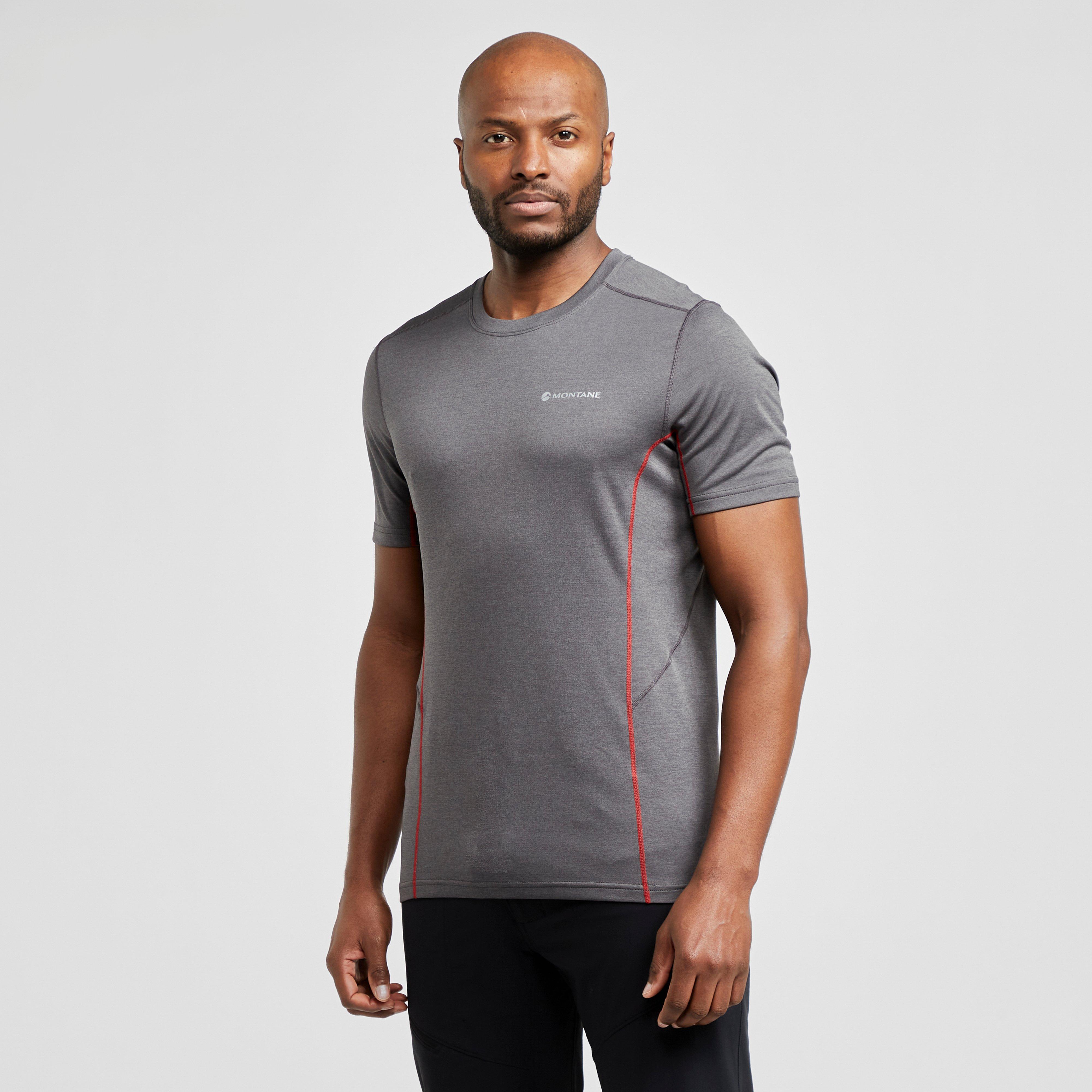 Montane Men's Dart Short Sleeve T-Shirt, Grey