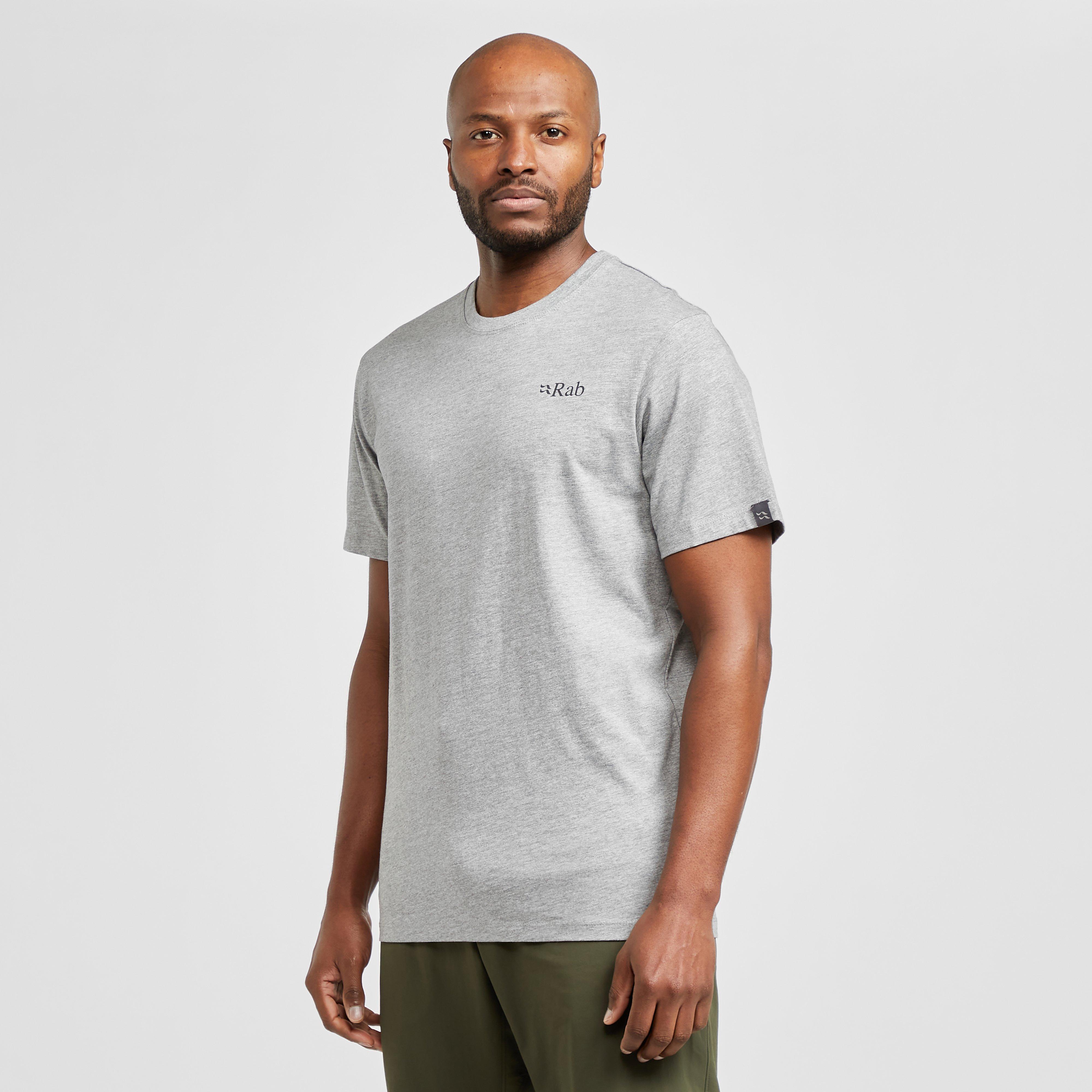 Rab Men's Stance Mountain T-Shirt, Grey
