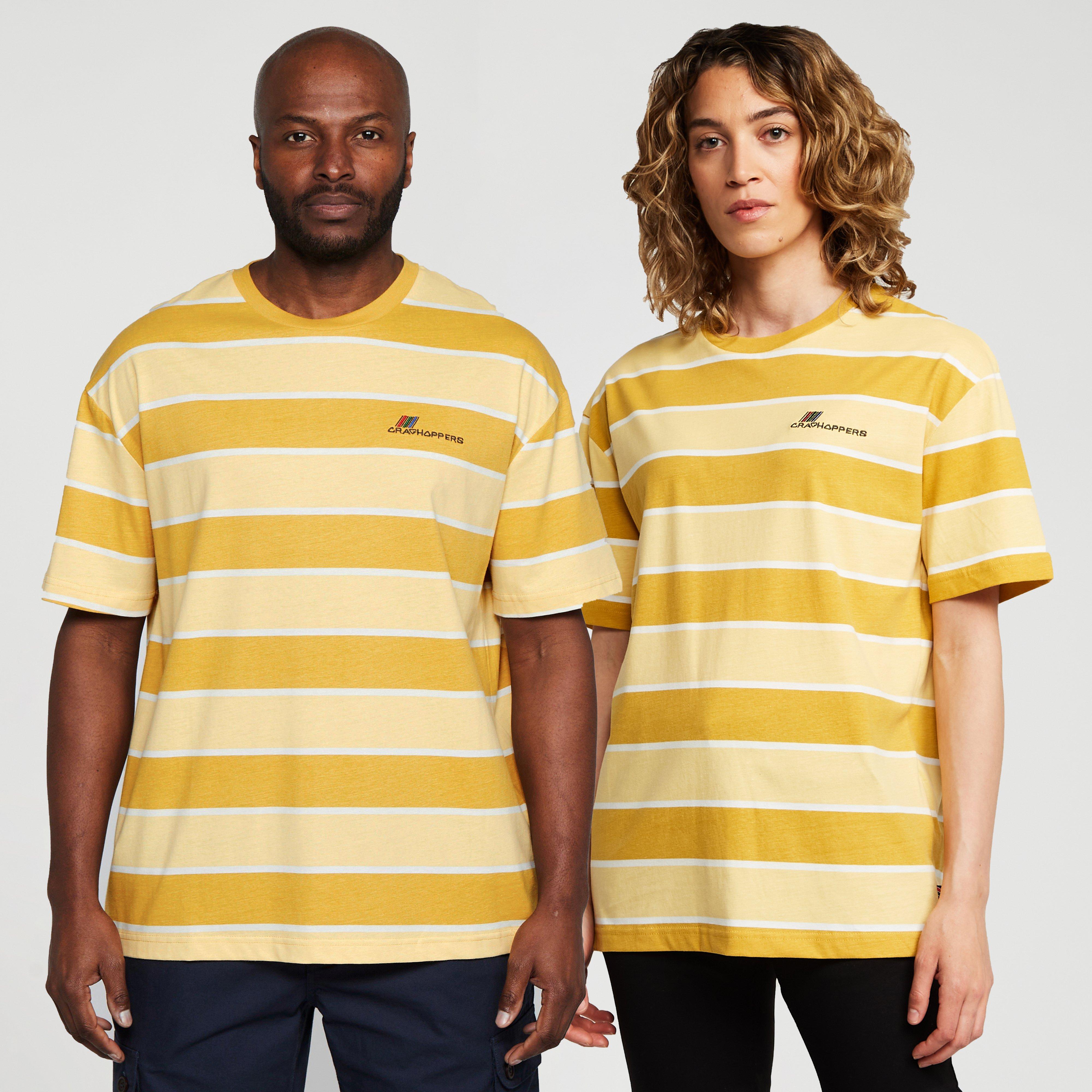 Craghoppers Unisex Ventura Short Sleeved T-Shirt, Yellow