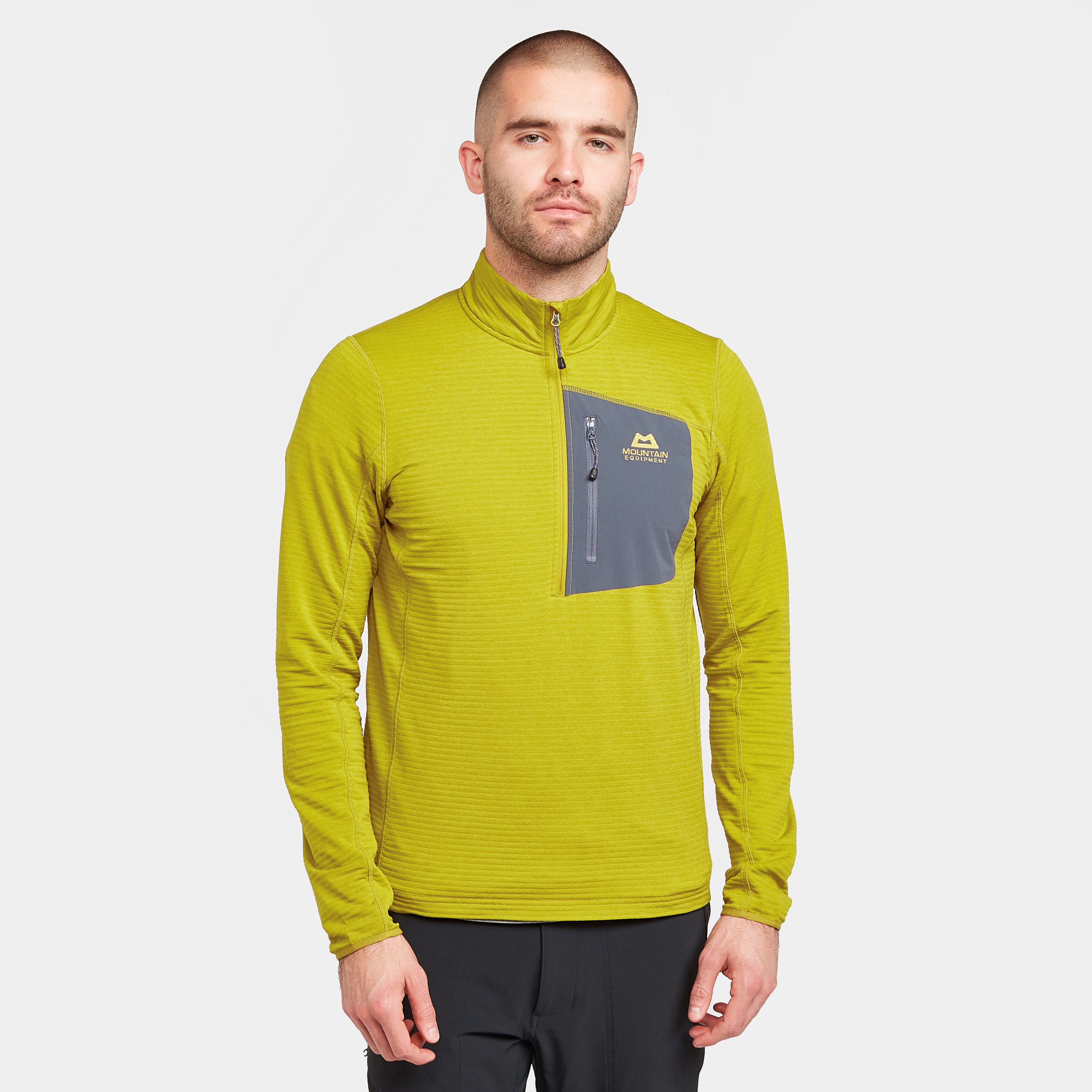 Mountain Equipment Men's Lumiko Zip Fleece, Yellow