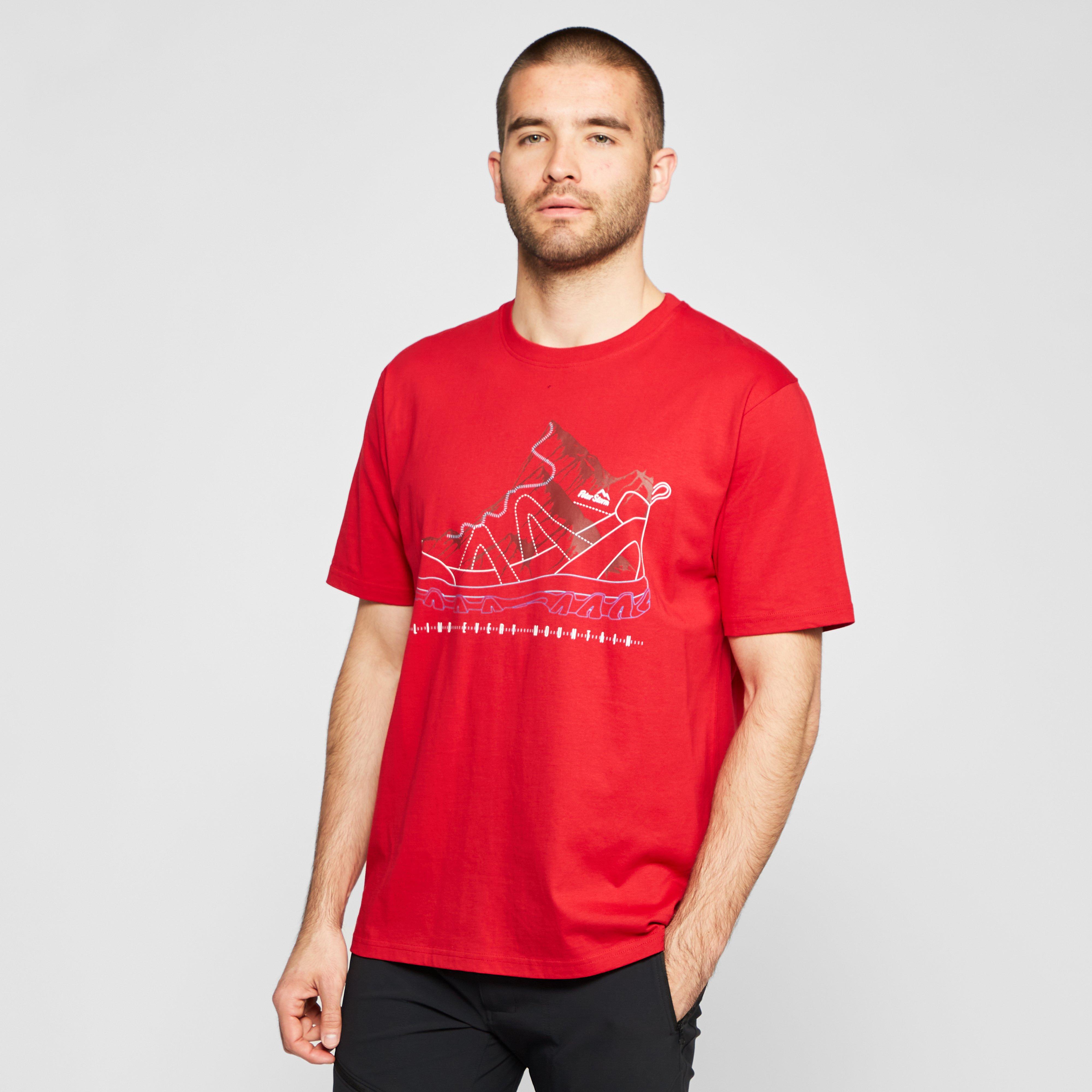 Peter Storm Men's Climb T-Shirt, Red