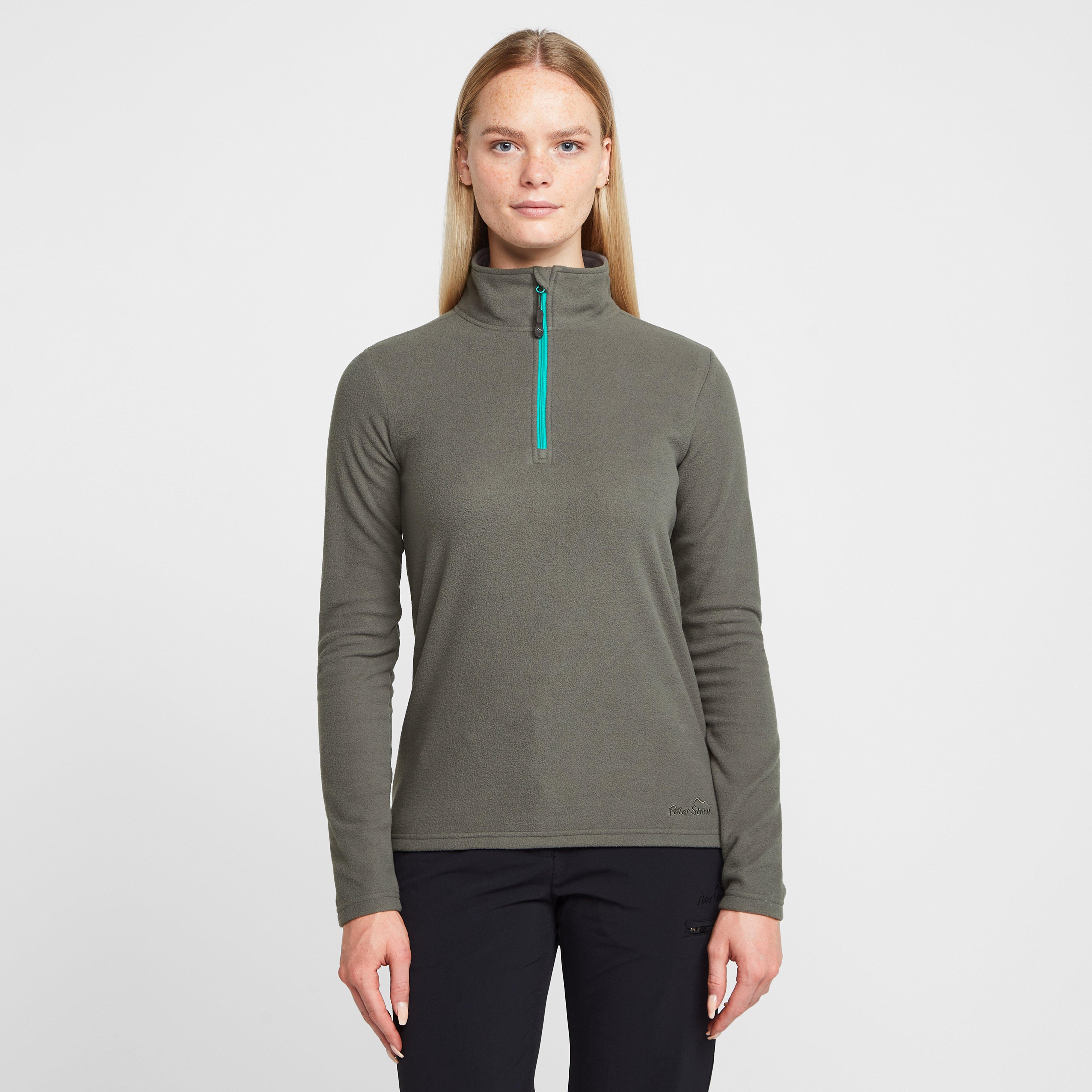 Peter Storm Women's Bracken Half Zip Fleece, Grey