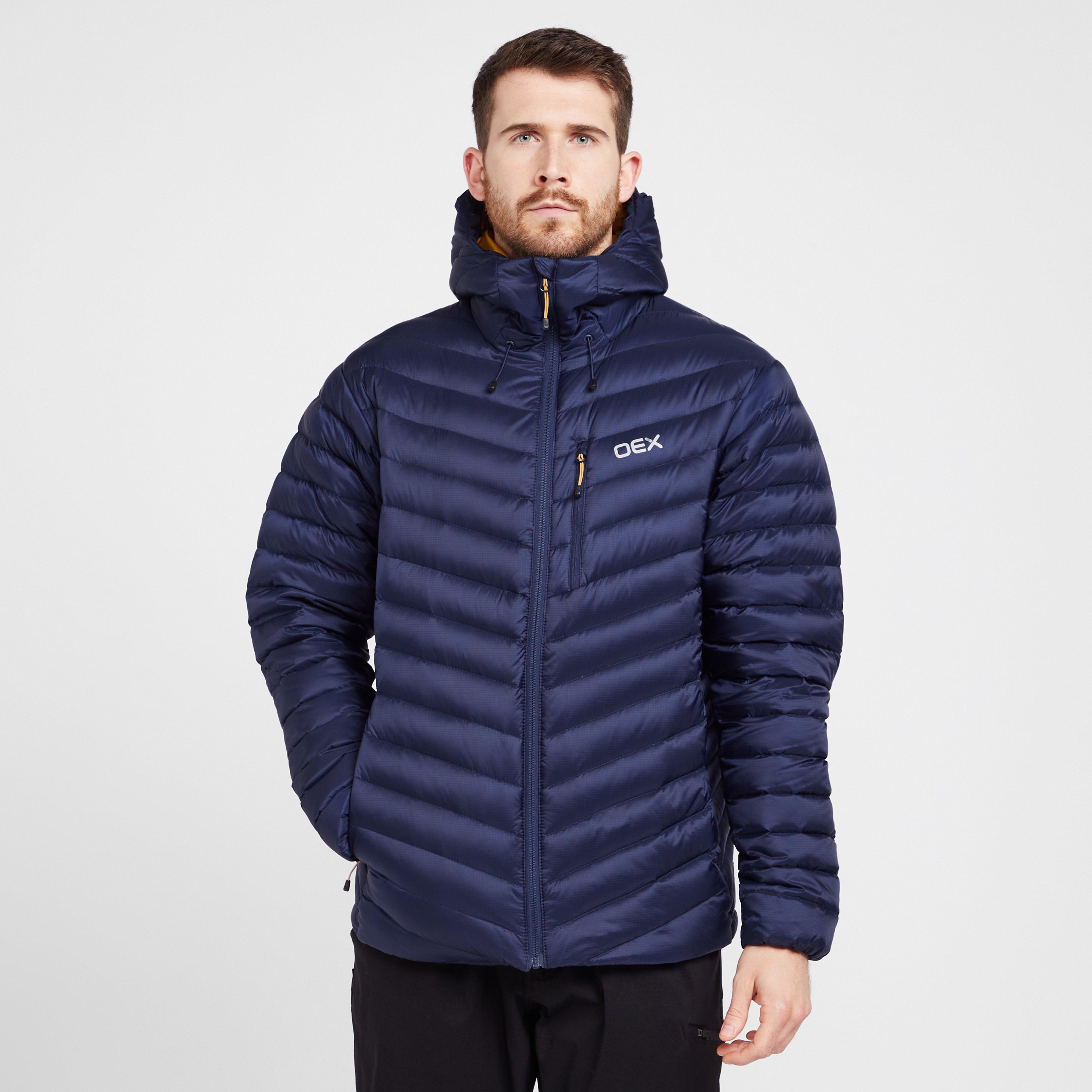 OEX Men's Kintra Down Jacket, Navy