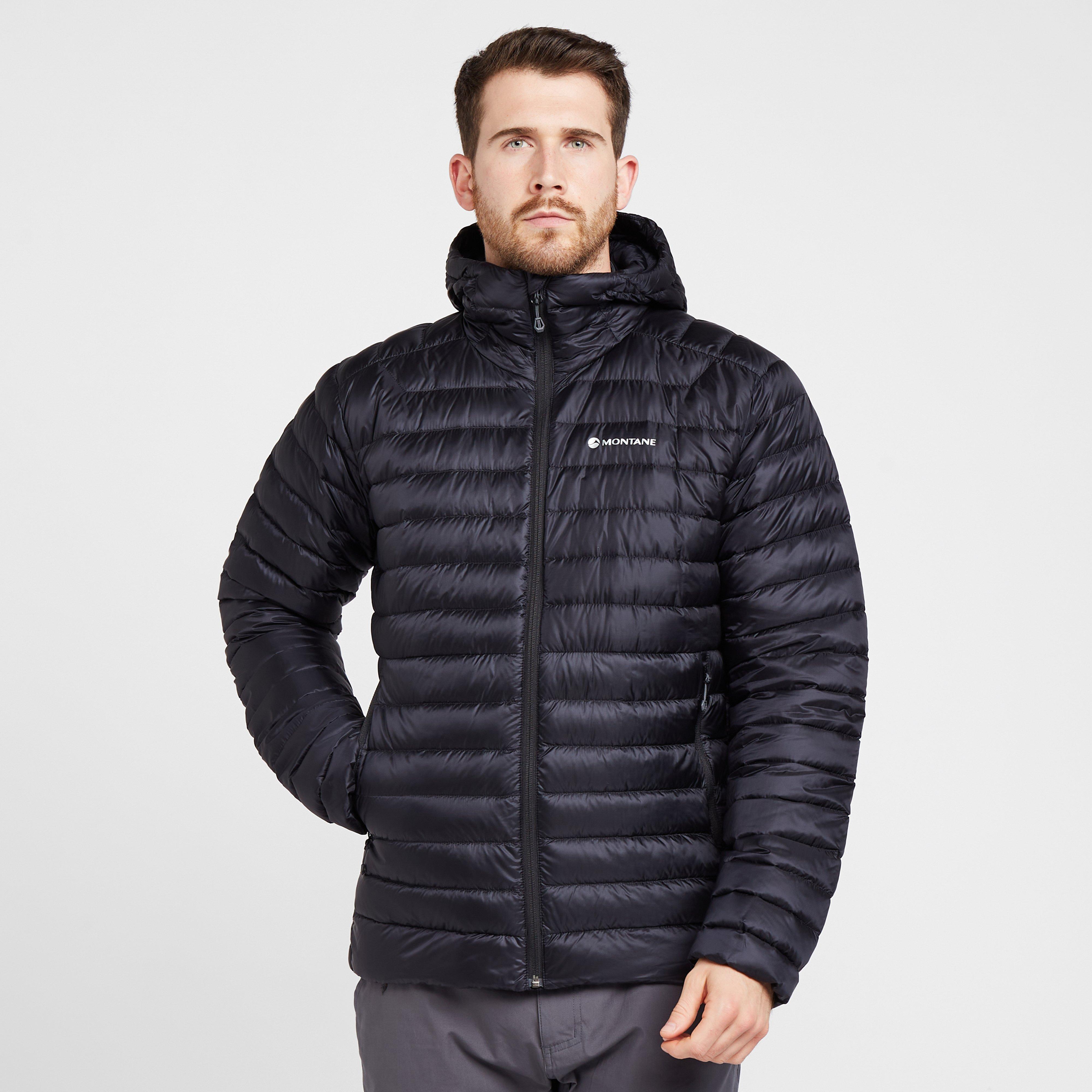 Montane Men's Anti-Freeze Hooded Down Jacket, Black