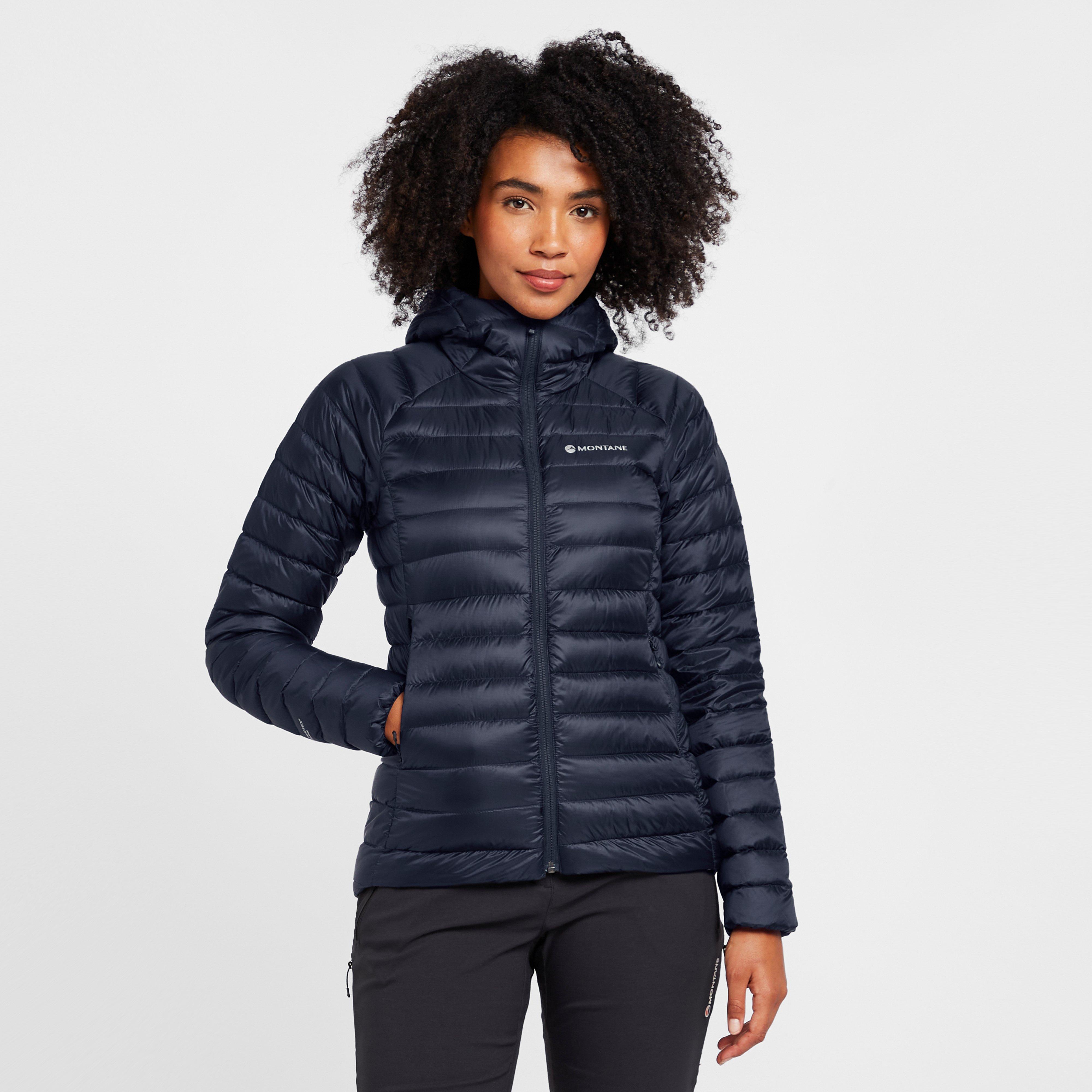 Montane Women's Anti-Freeze Hooded Down Jacket, Black