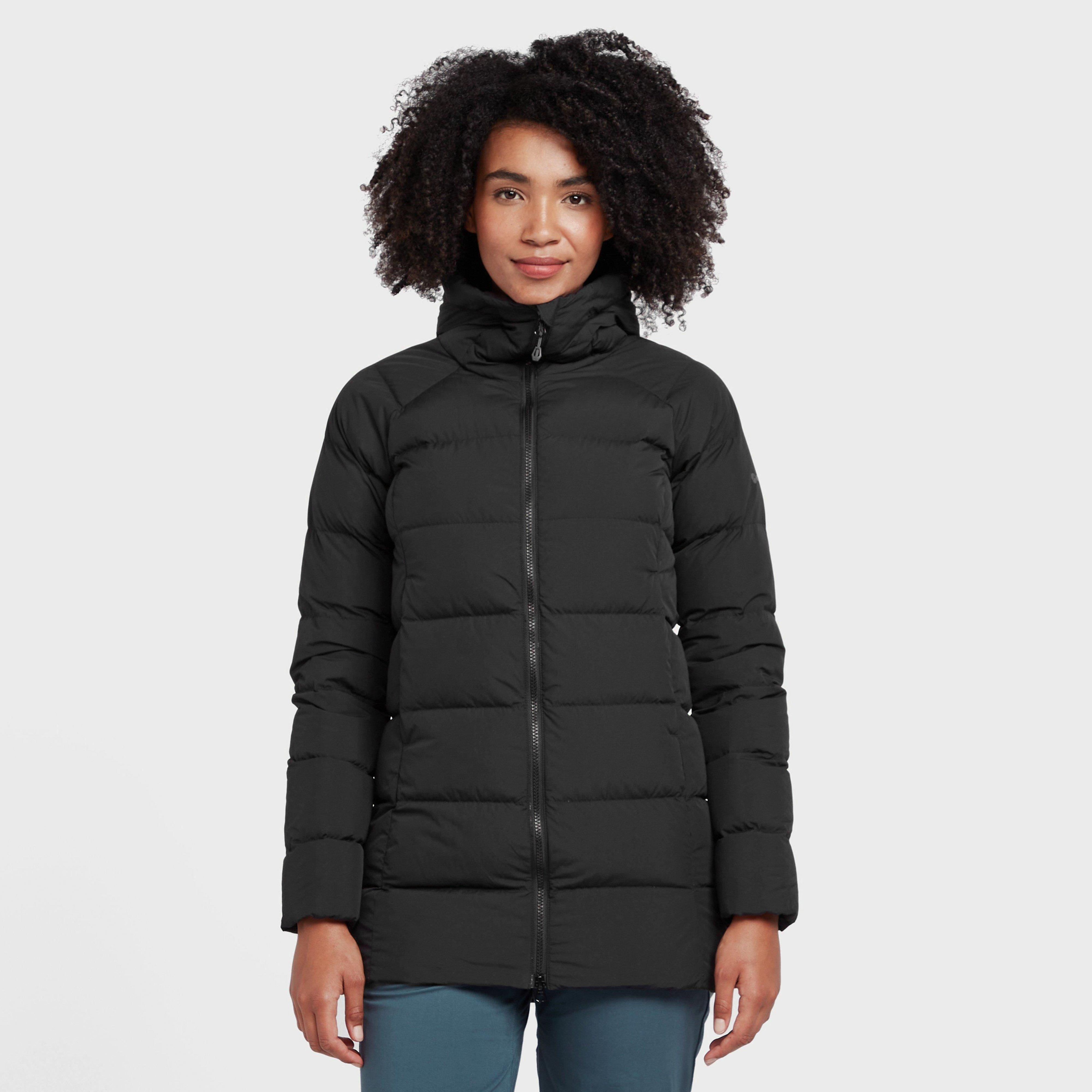 Montane Women's Tundra Insulated Hooded Down Jacket, Black
