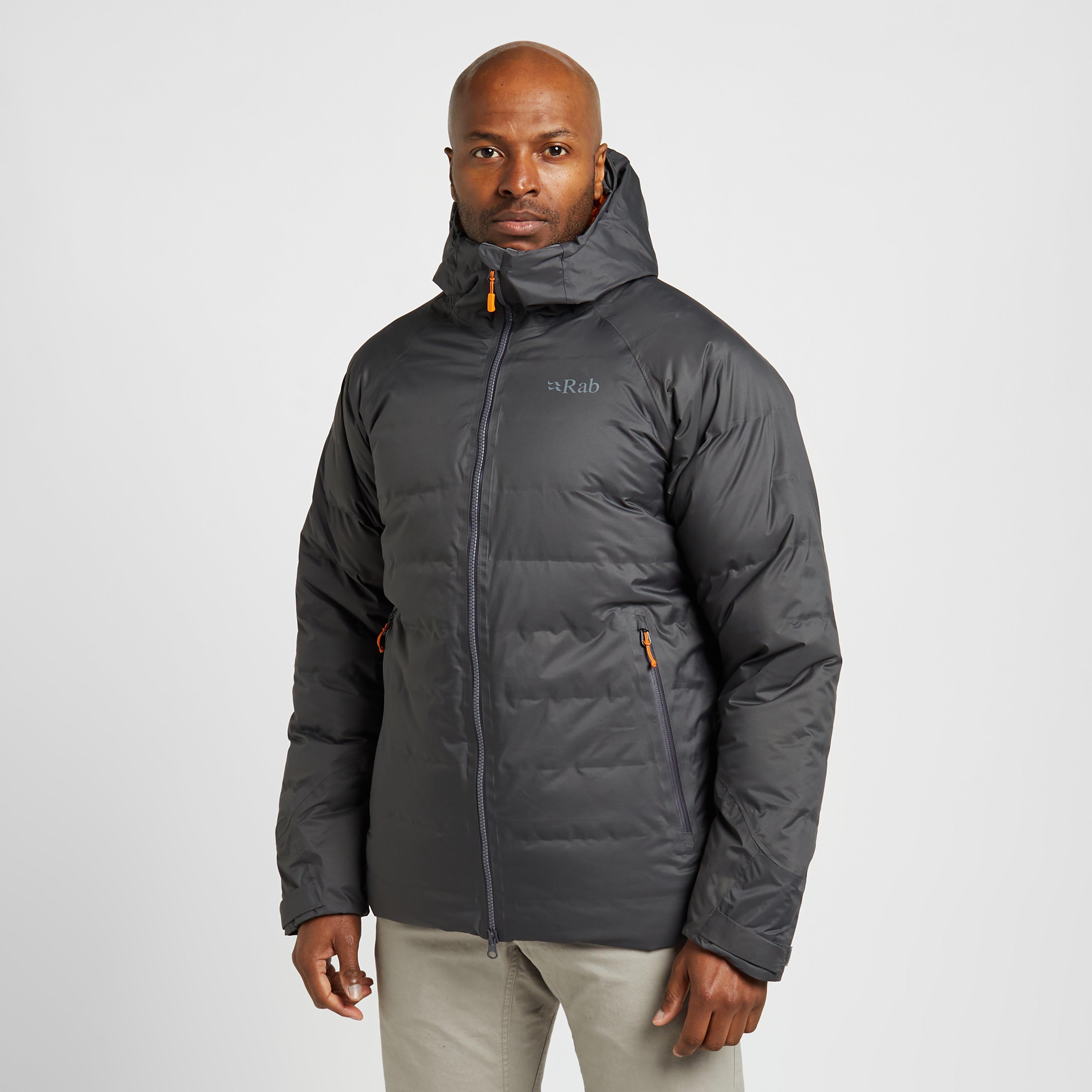 Rab Men's Valiance Waterproof Down Jacket, Grey