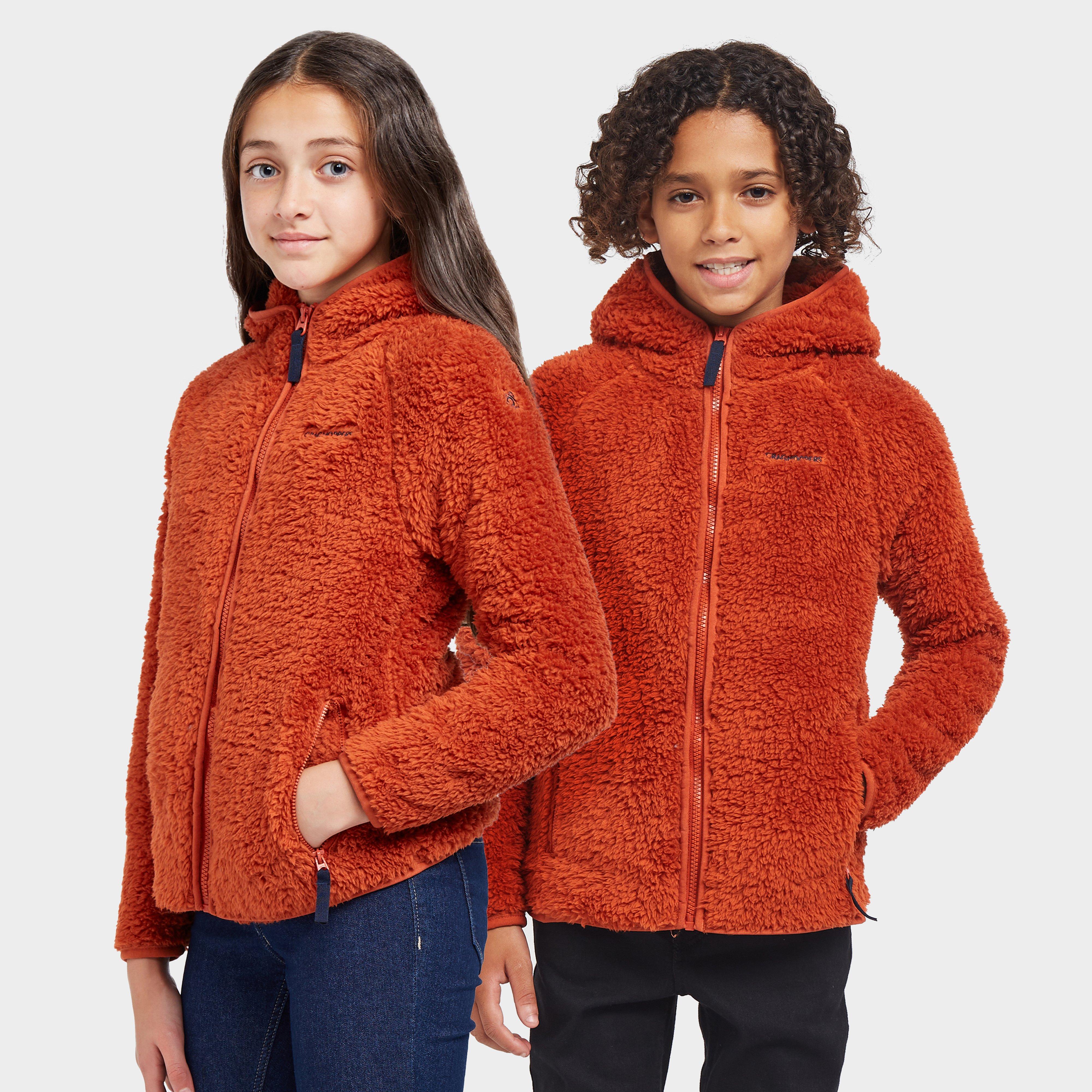 Craghoppers Kids' Kaito Hooded Jacket, Red