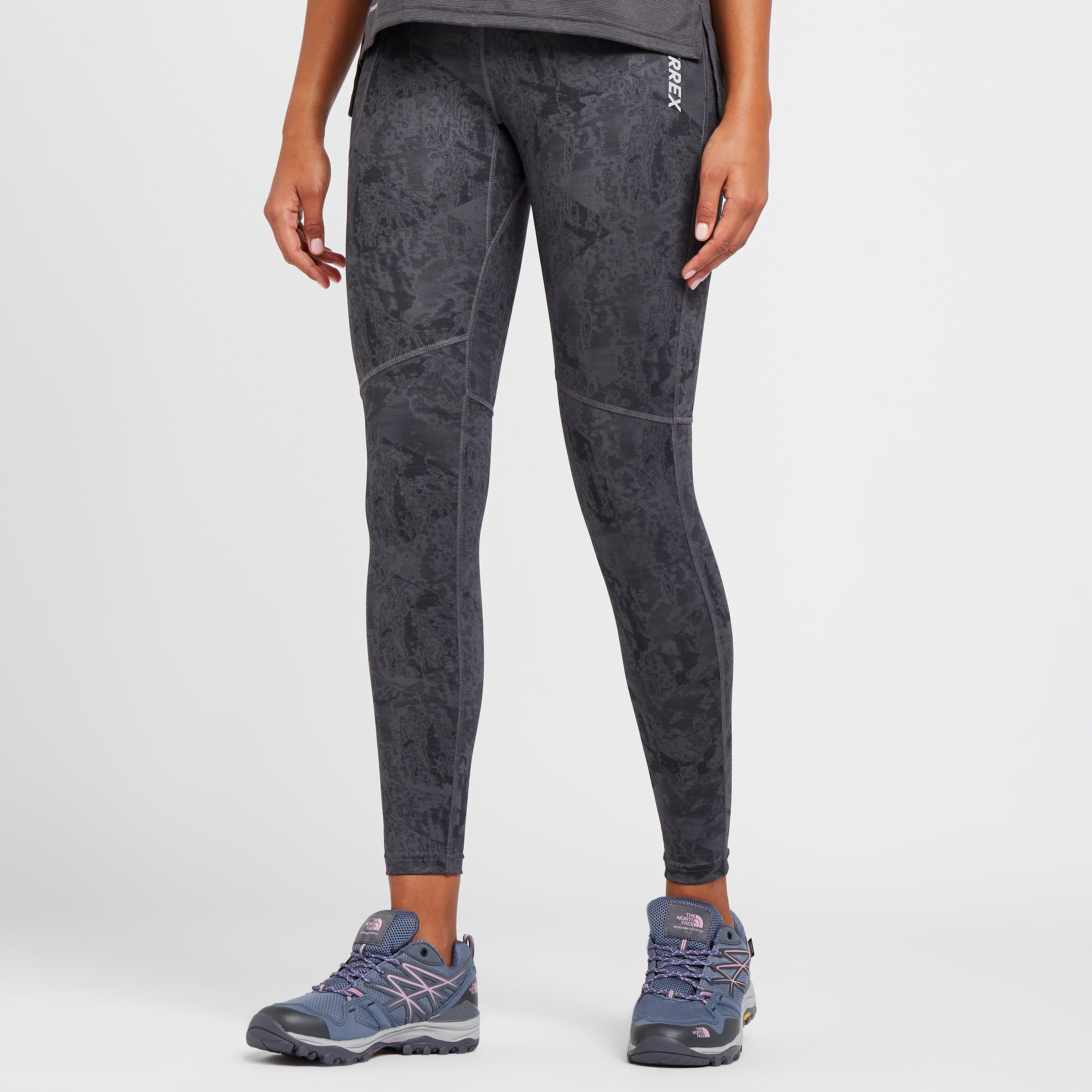 adidas Terrex Women's Multi Allover Print Tights, Grey