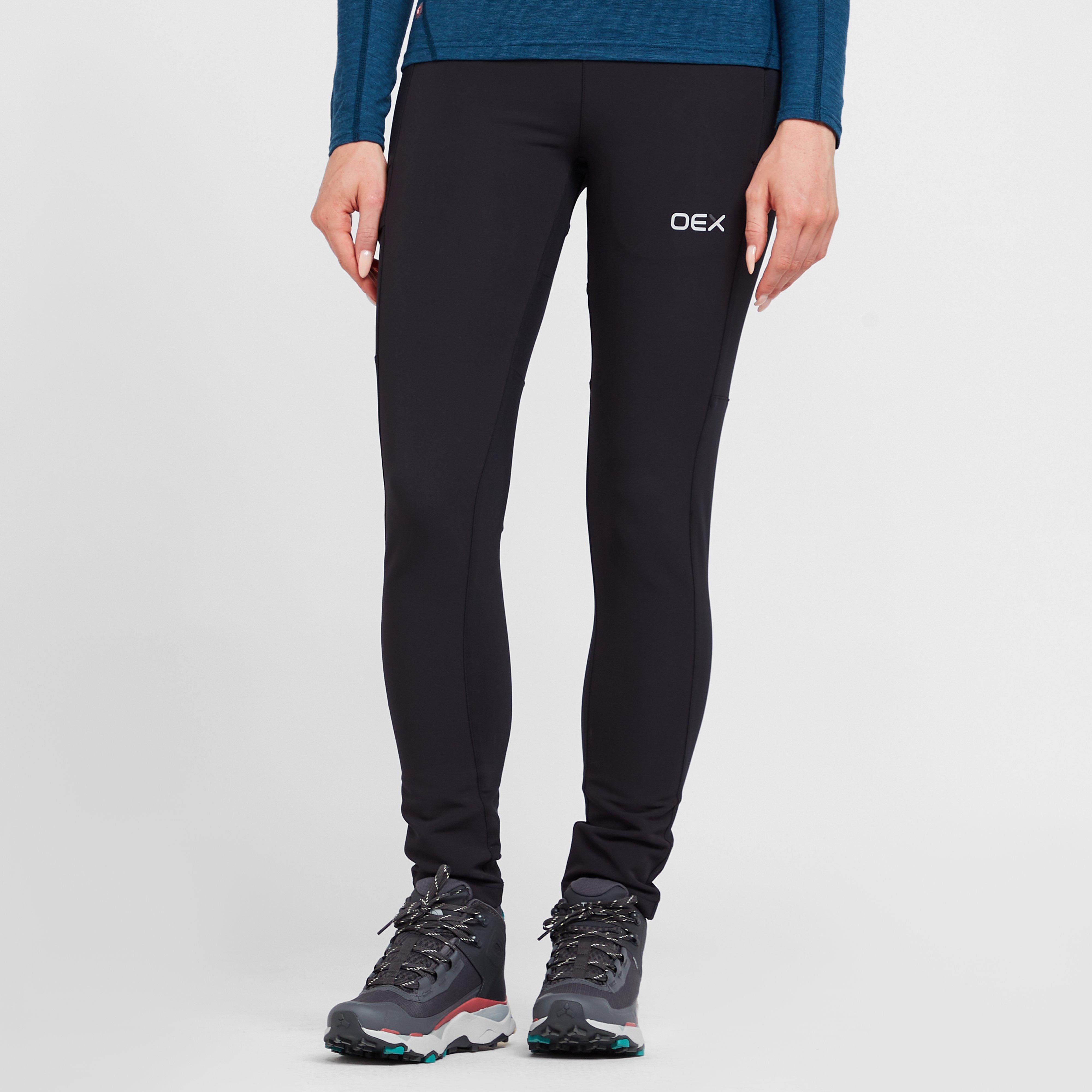 OEX Women's Scramble Tights, Black