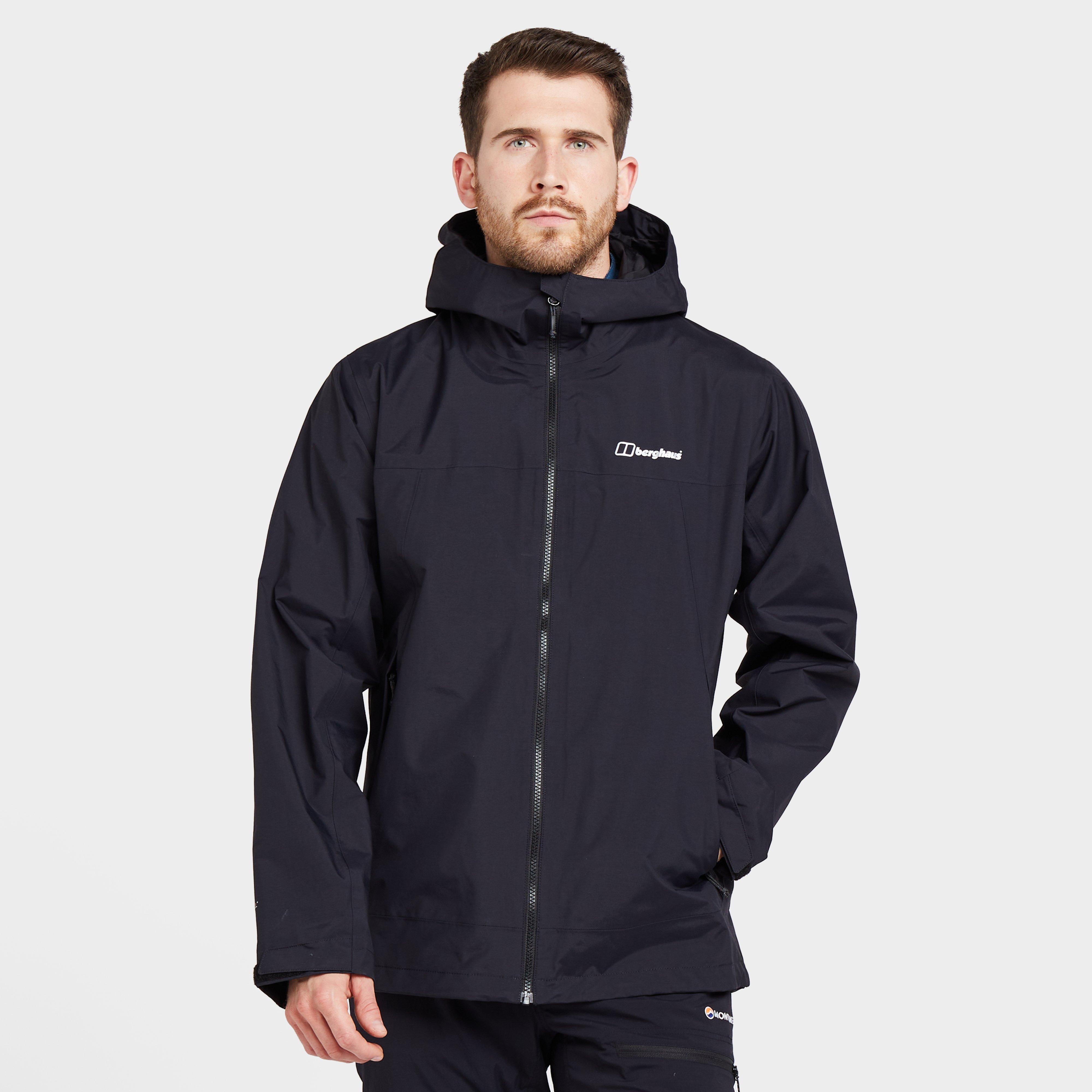 Berghaus Men's Stormcloud Prime Waterproof Jacket, Black