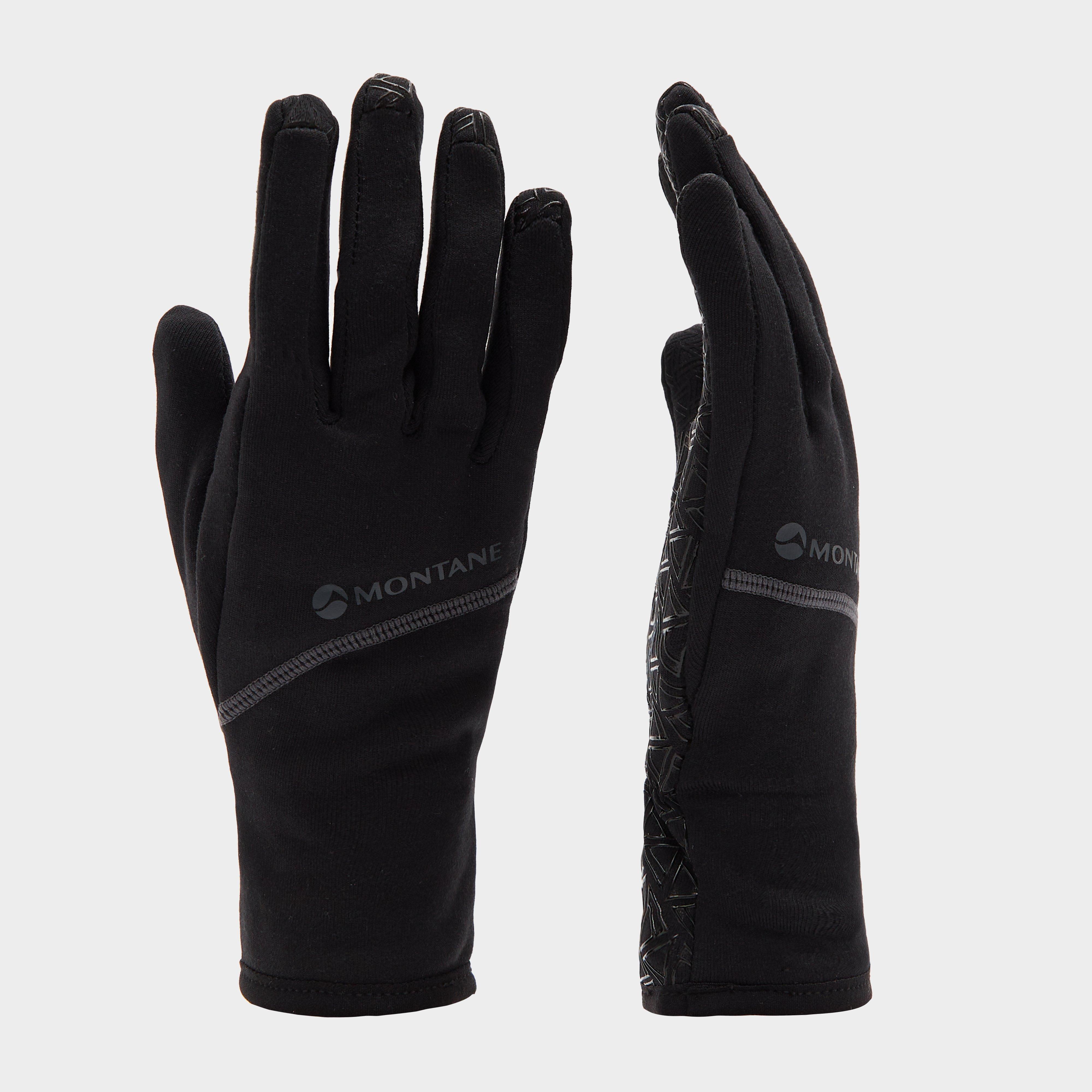 Montane Men's Power Stretch Pro Grippy Gloves, Black