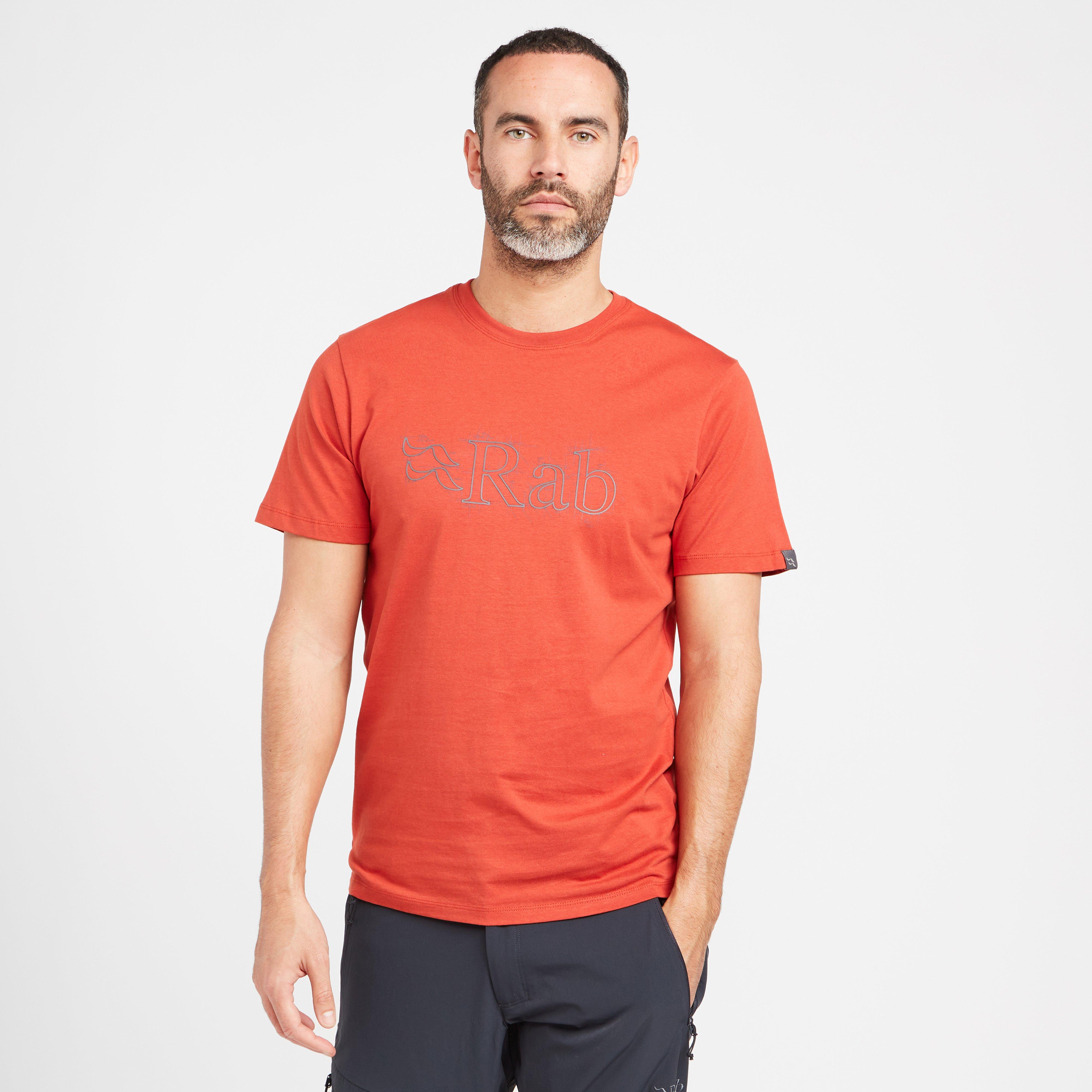 Rab Men's Stance Sketch Short Sleeve T-Shirt, Red