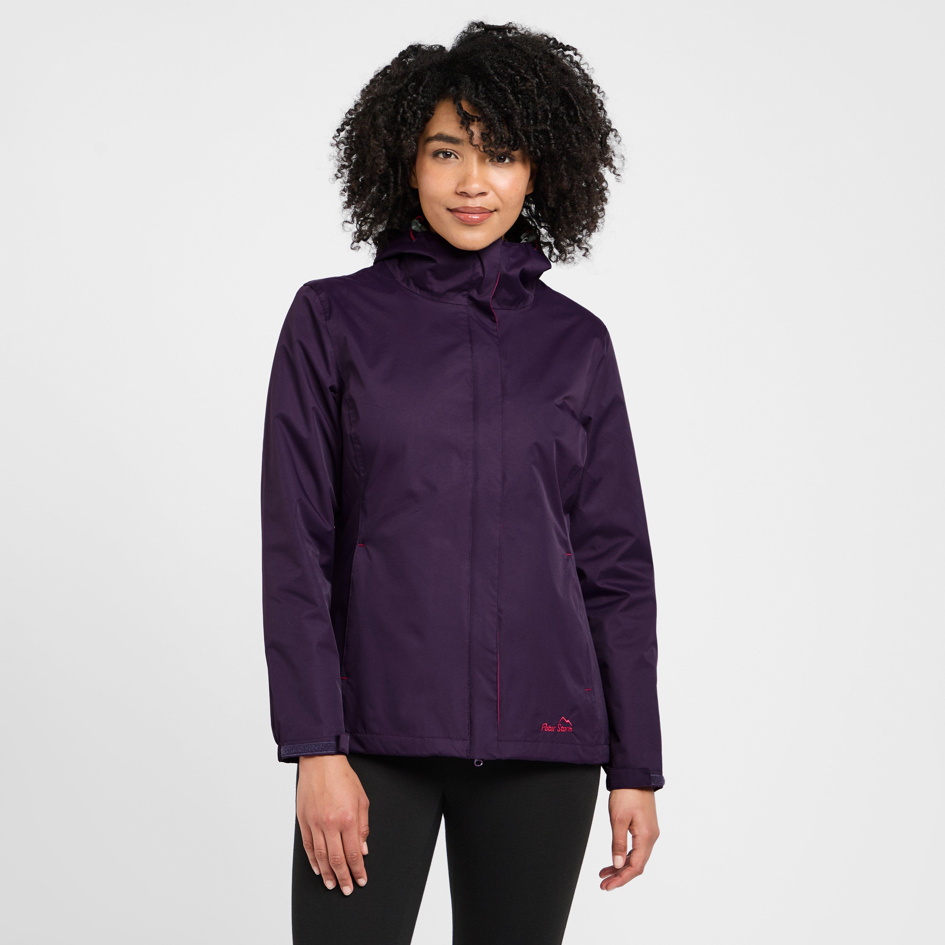 Peter Storm Women's Storm Waterproof Jacket, Purple