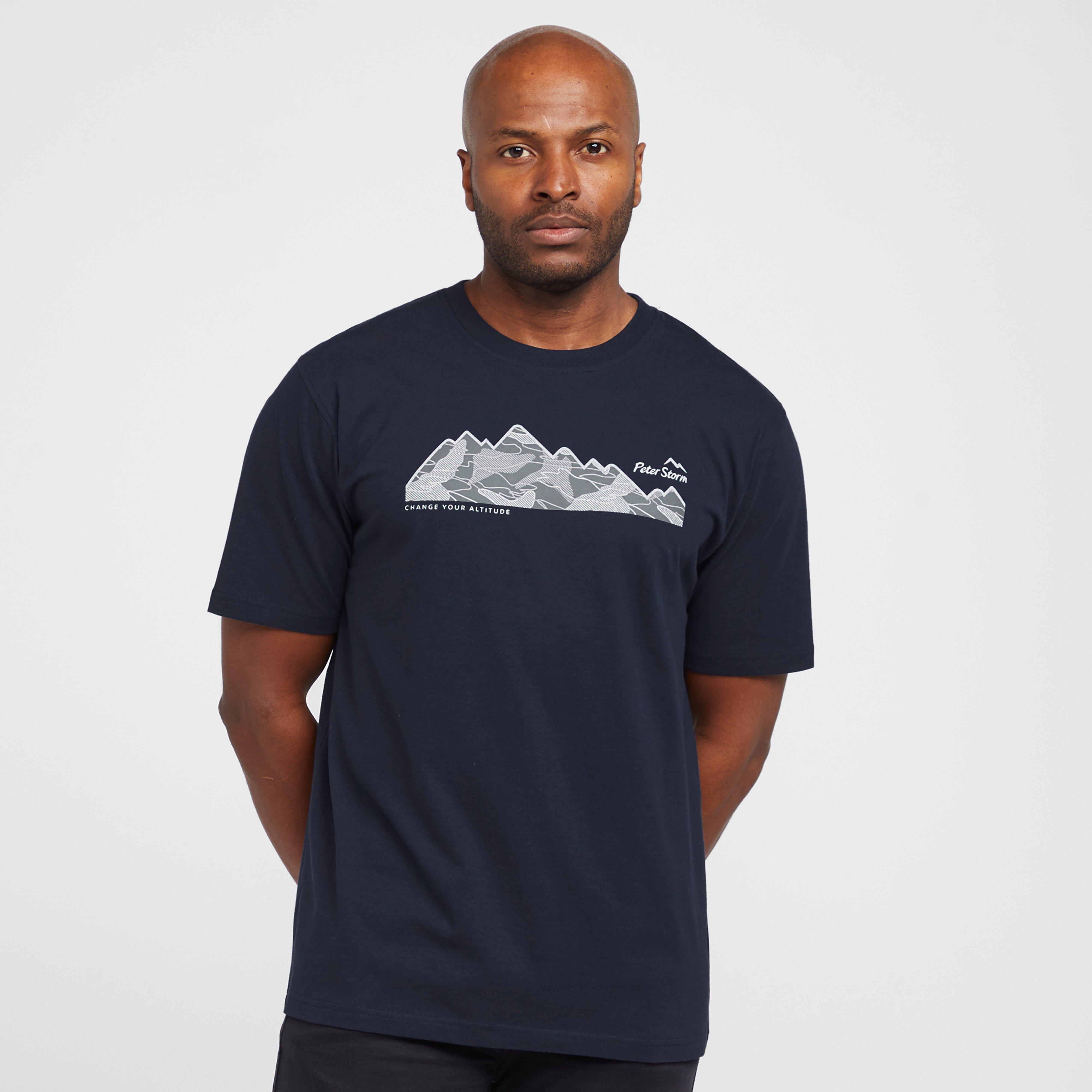 Peter Storm Men's Altitude T-Shirt, Navy