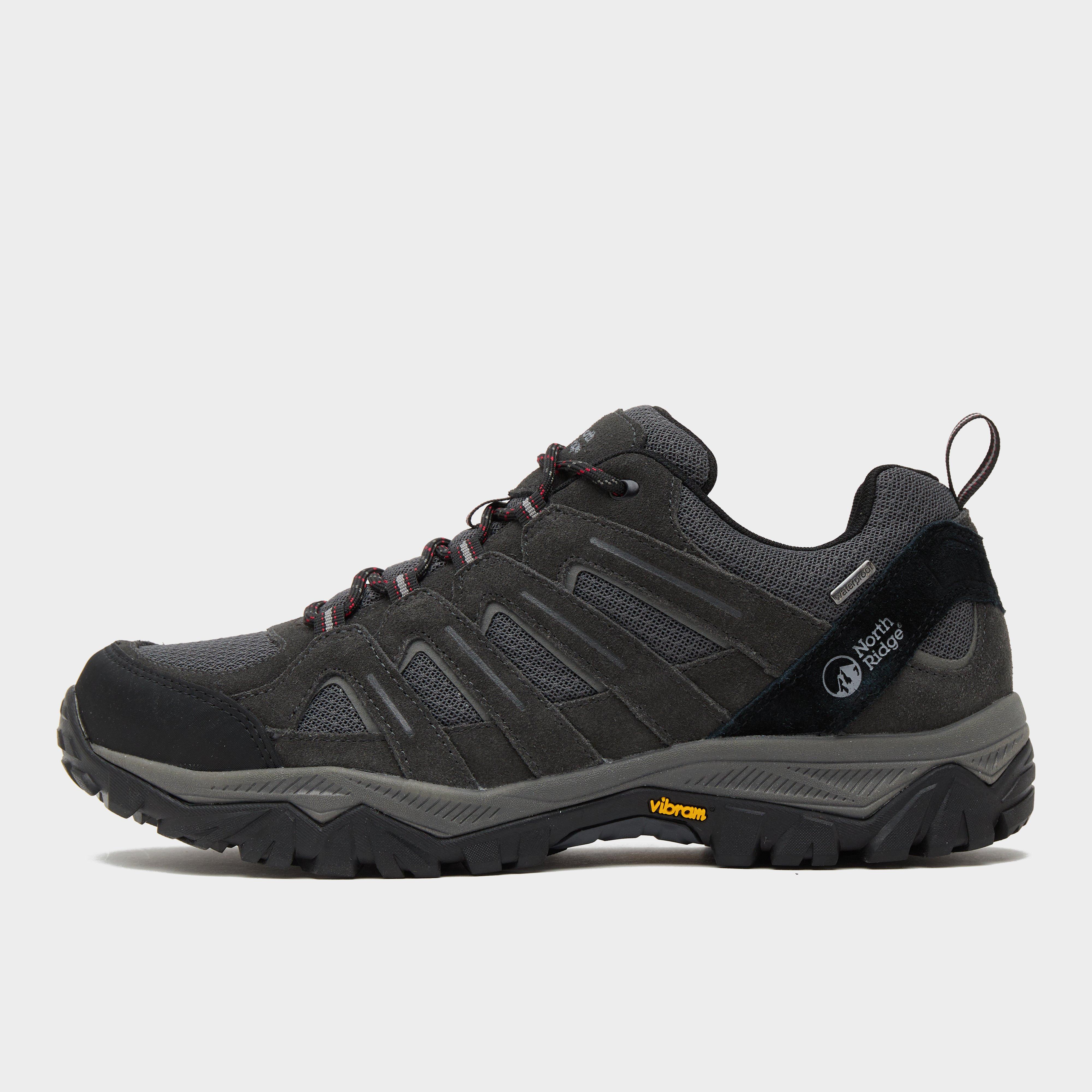 North Ridge Men's Kielder 2 Walking Shoe, Black
