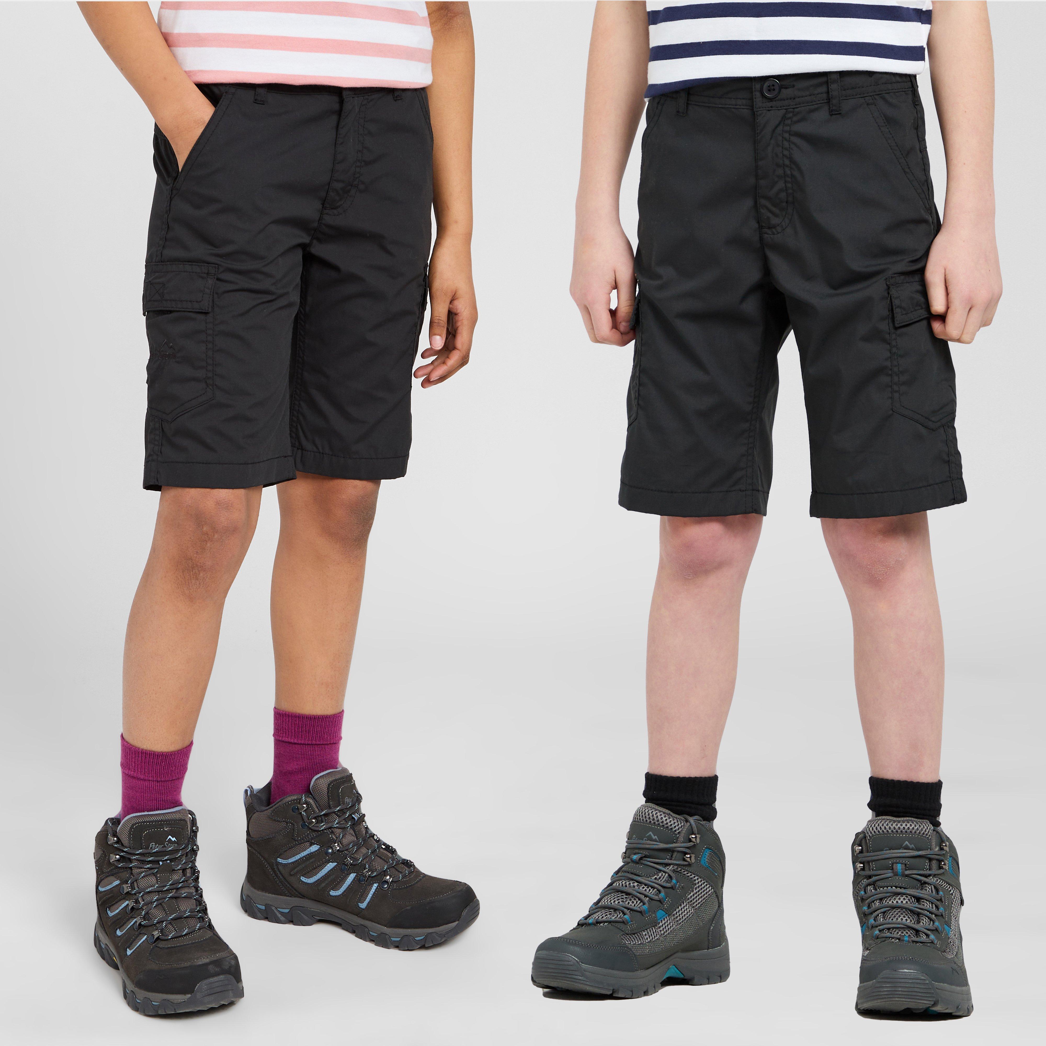 Peter Storm Kids' Nebraska Shorts, Black