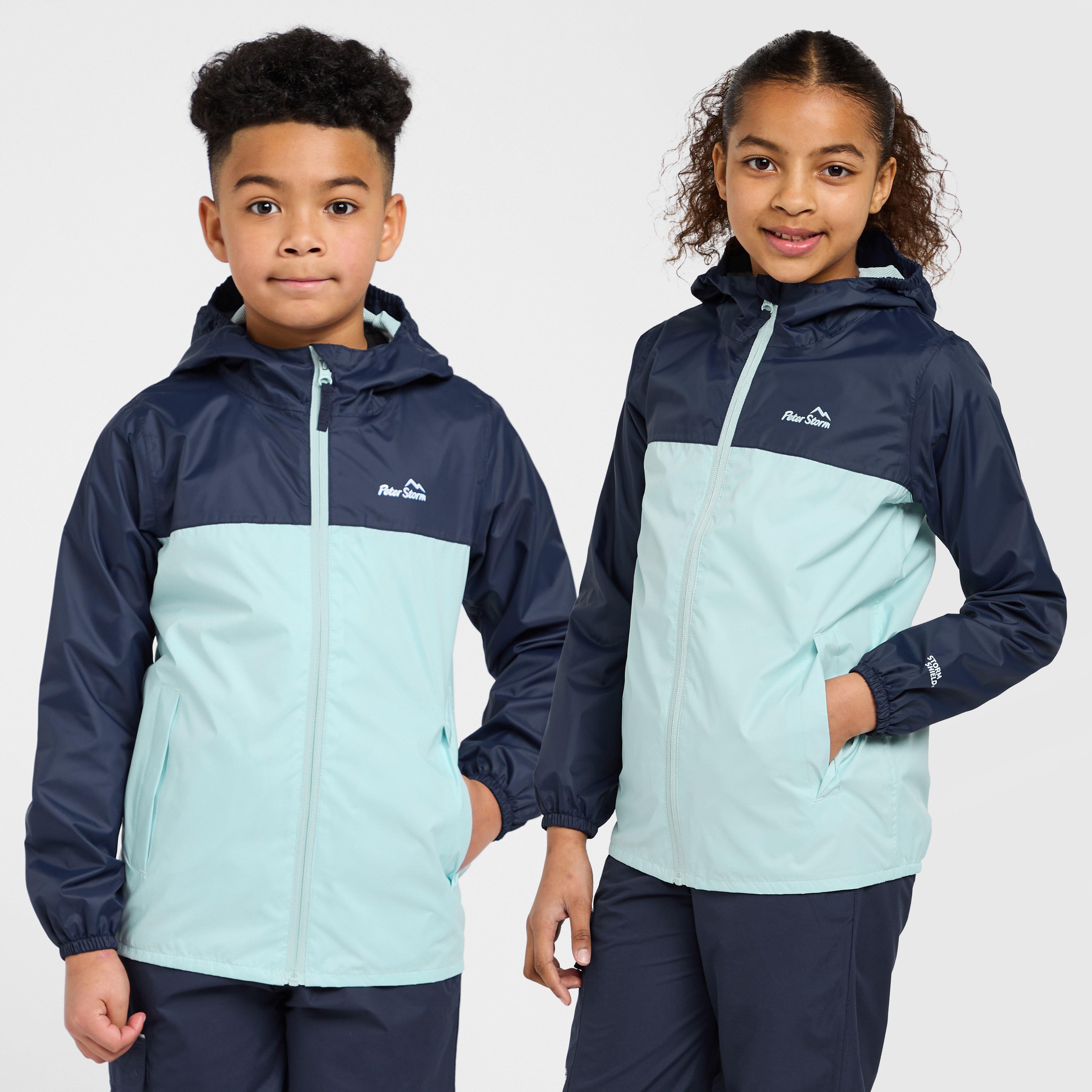 Peter Storm Kids' Cyclone Jacket, Blue