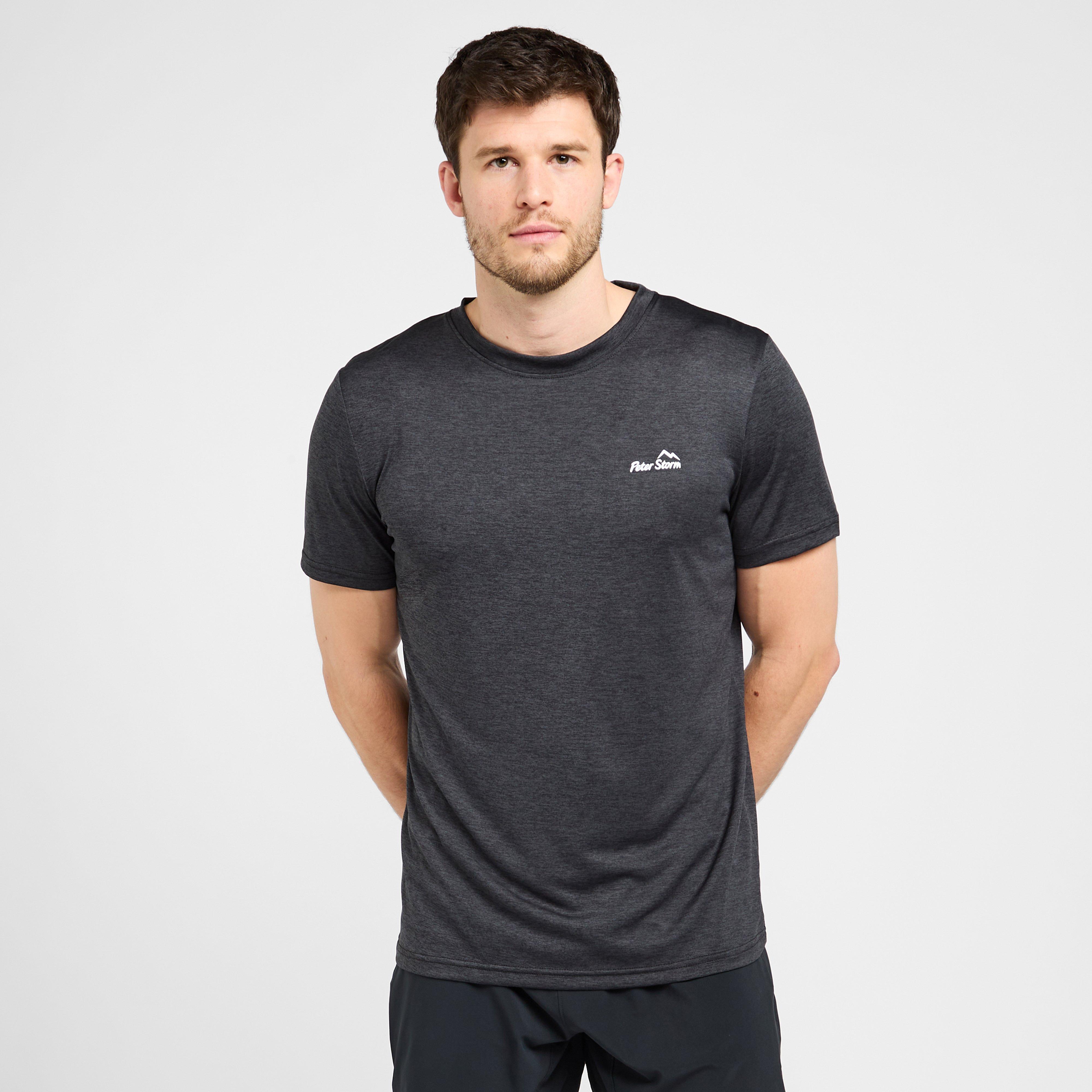 Peter Storm Men's Active Short Sleeve T-Shirt, Black