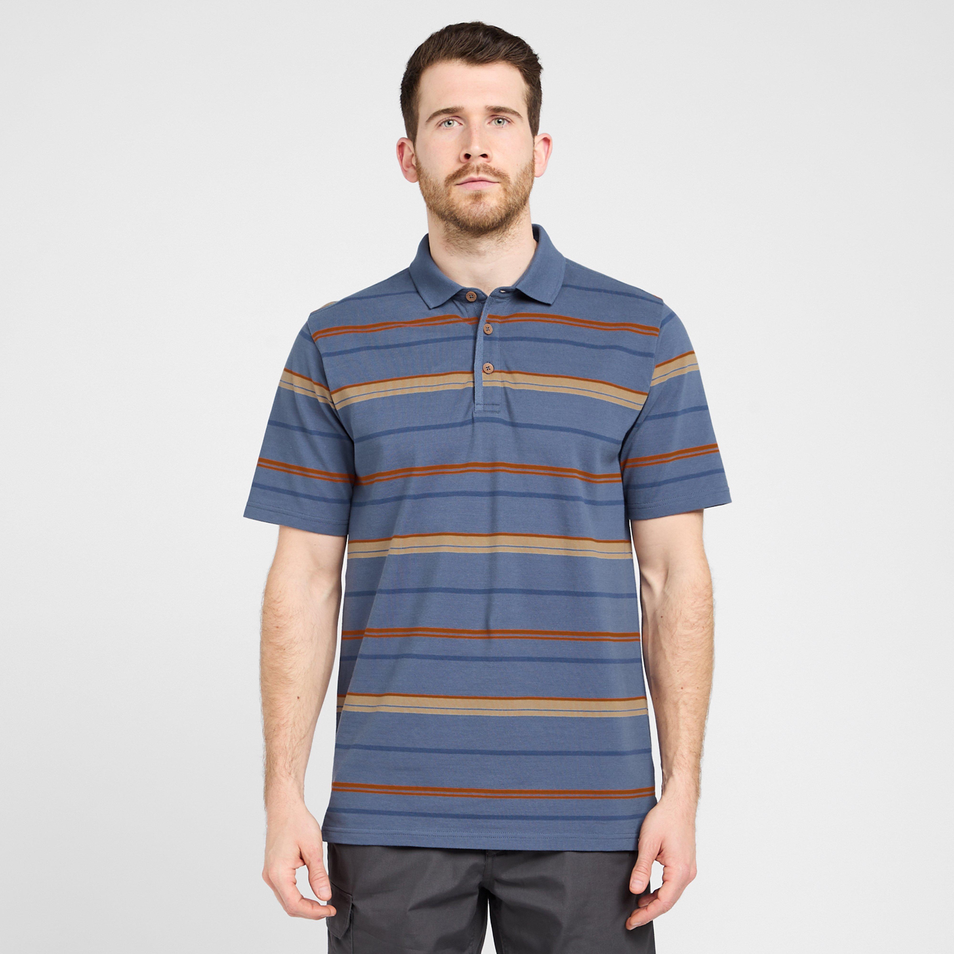 One Earth Men's Warren Polo Shirt, Blue