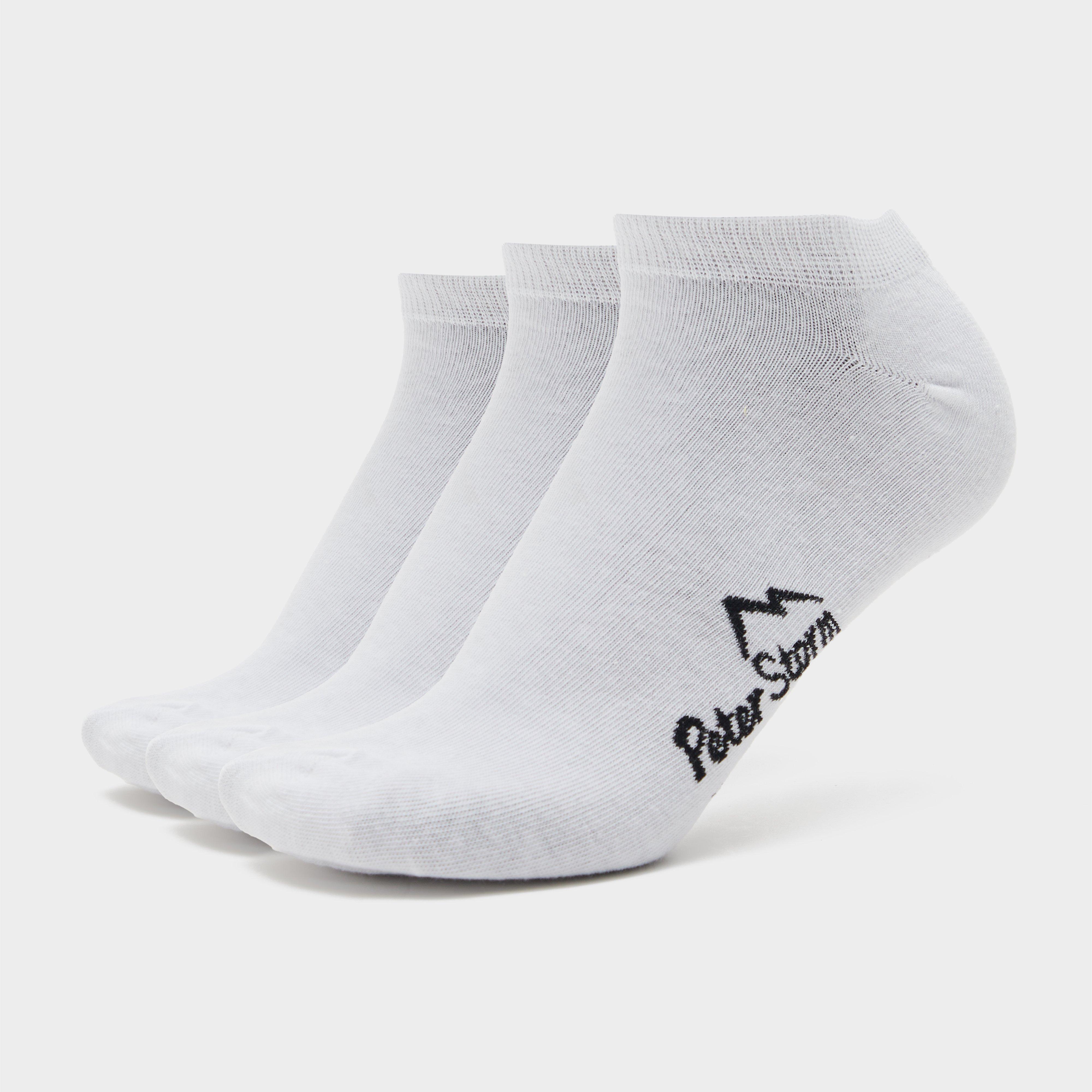 Peter Storm 3-Pack Sport Sock, White