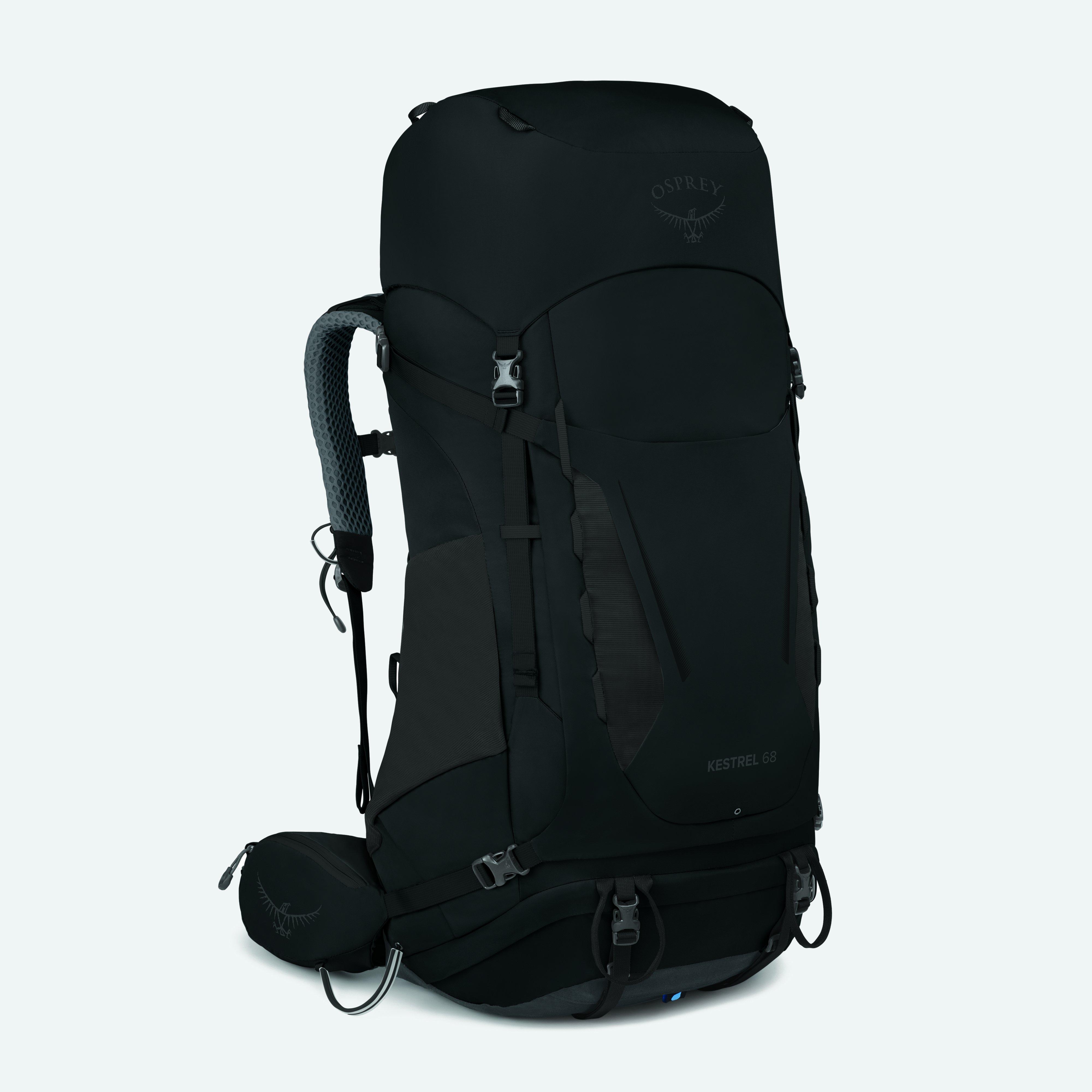 Osprey Kestrel 68 Rucksack (M/L), Black