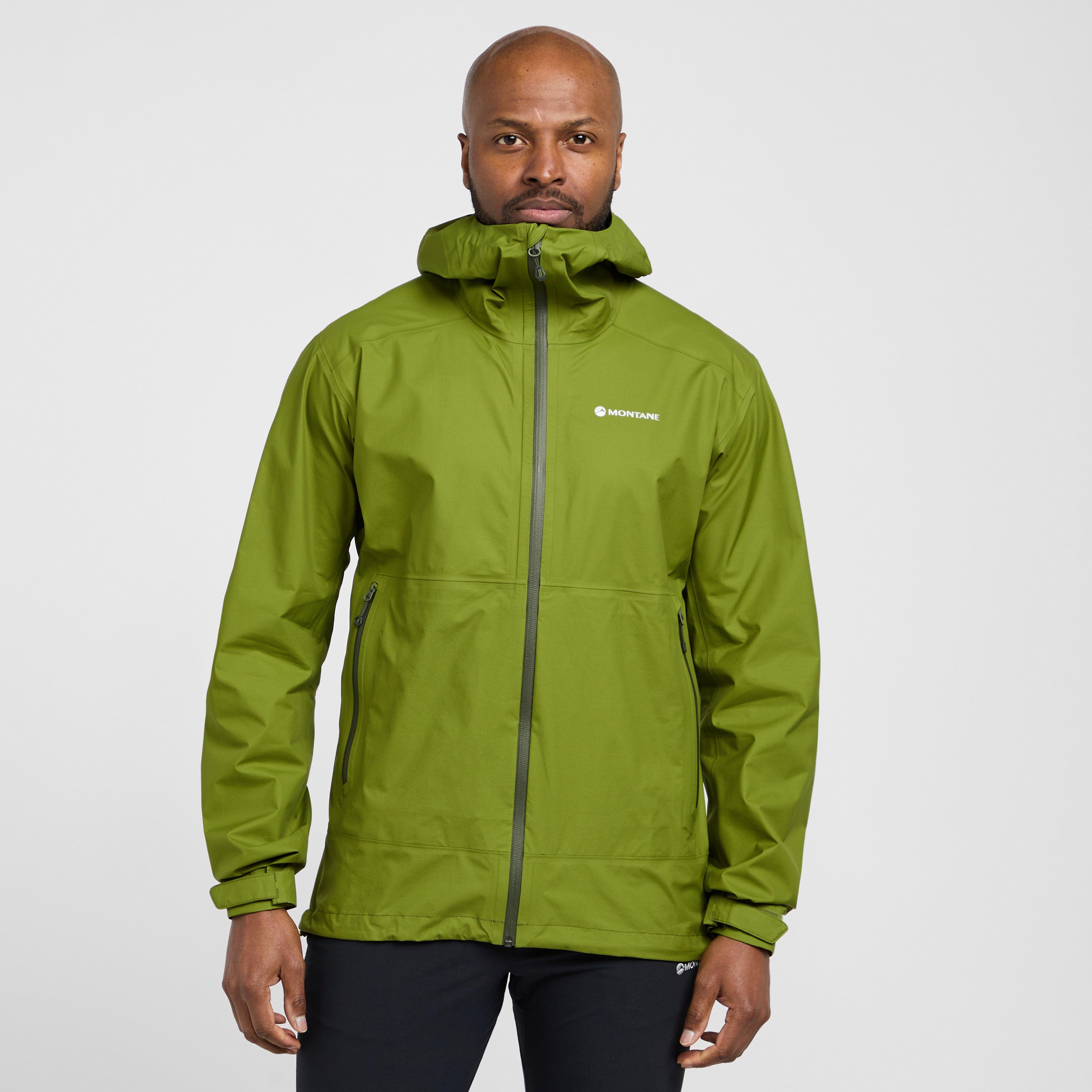 Montane Men's Spirit Lite Waterproof Jacket, Green