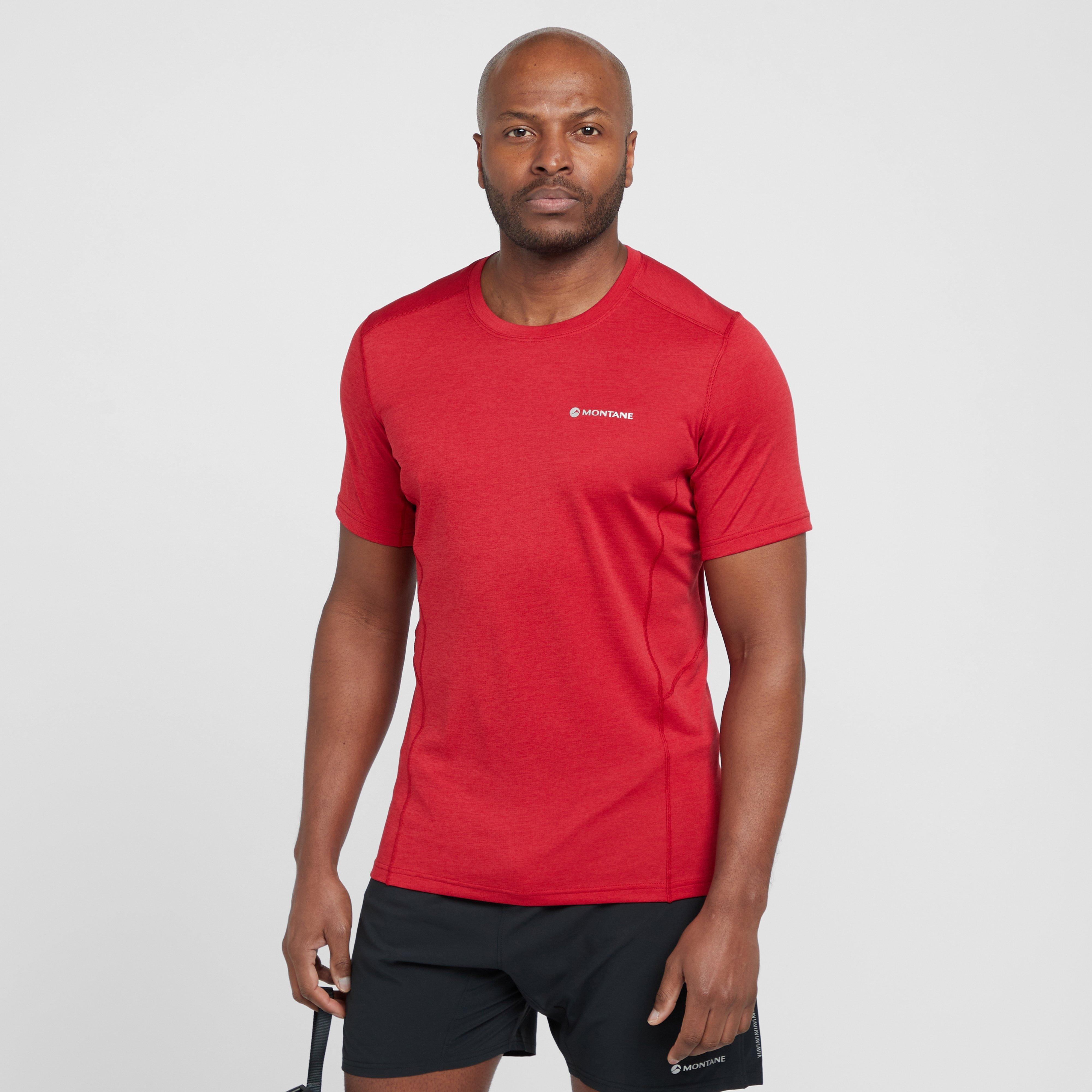 Montane Men's Dart Short Sleeve Tee, Red