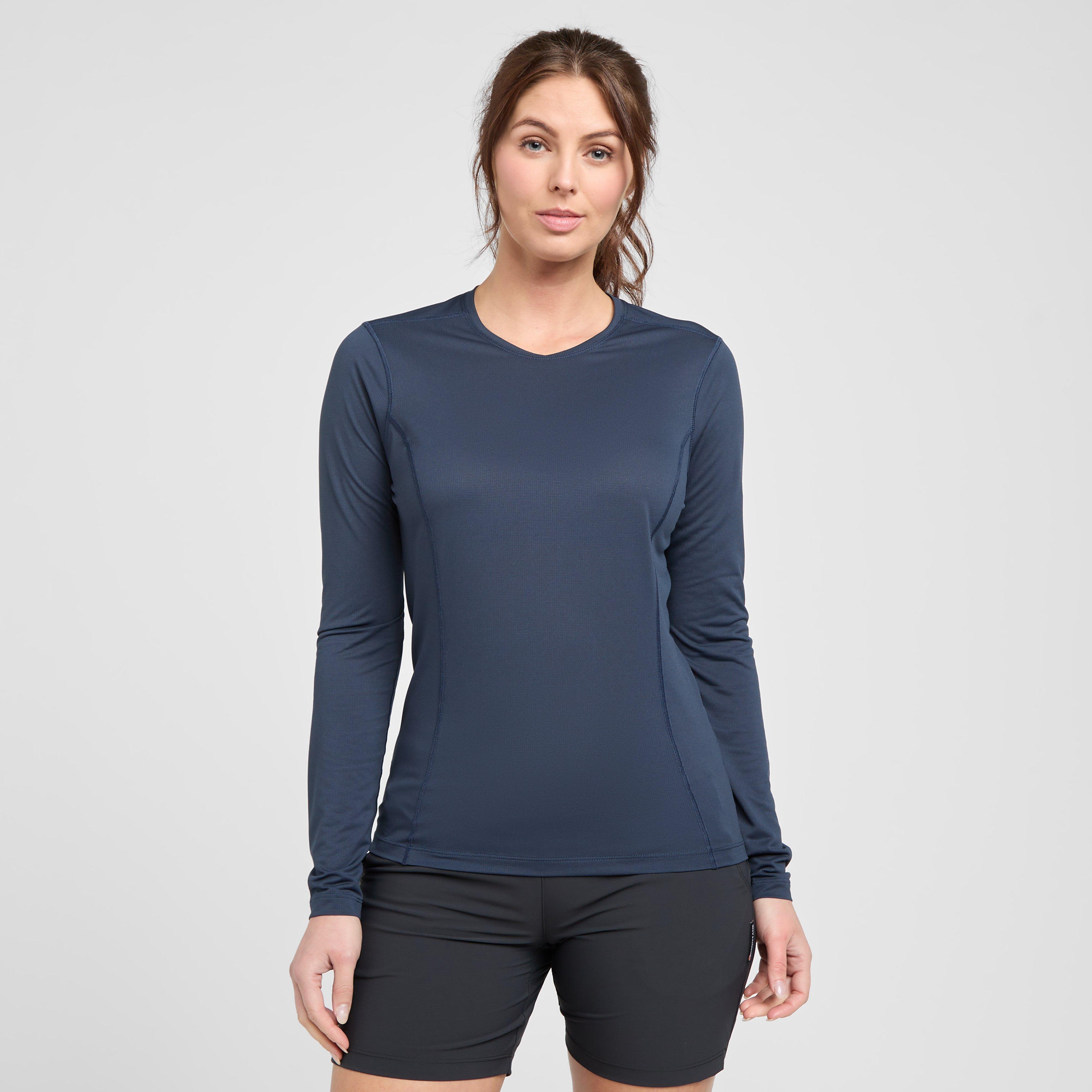 Montane Women's Dart Lite Long-Sleeved T-Shirt, Navy
