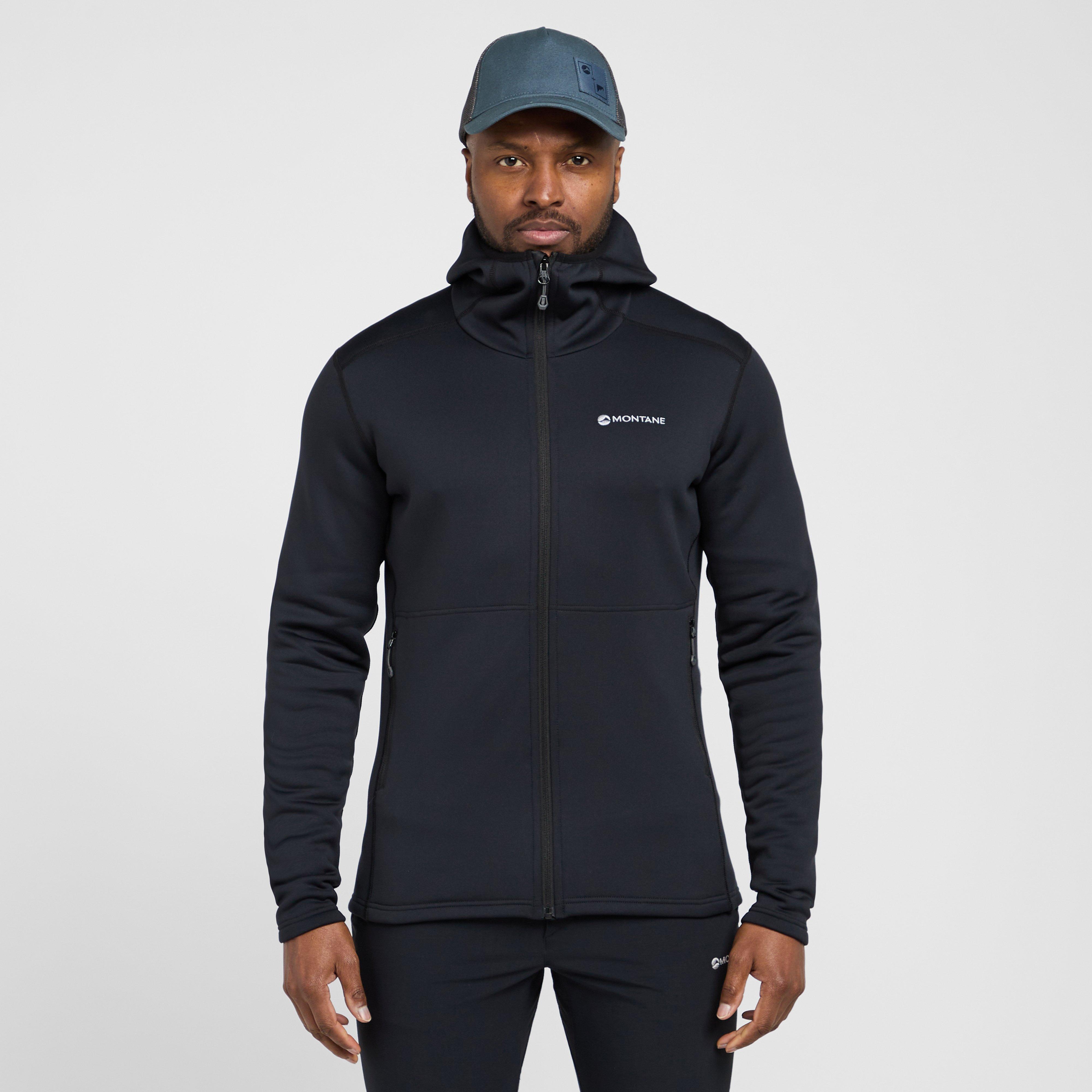 Montane Men's Fury Fleece Hoodie, Black