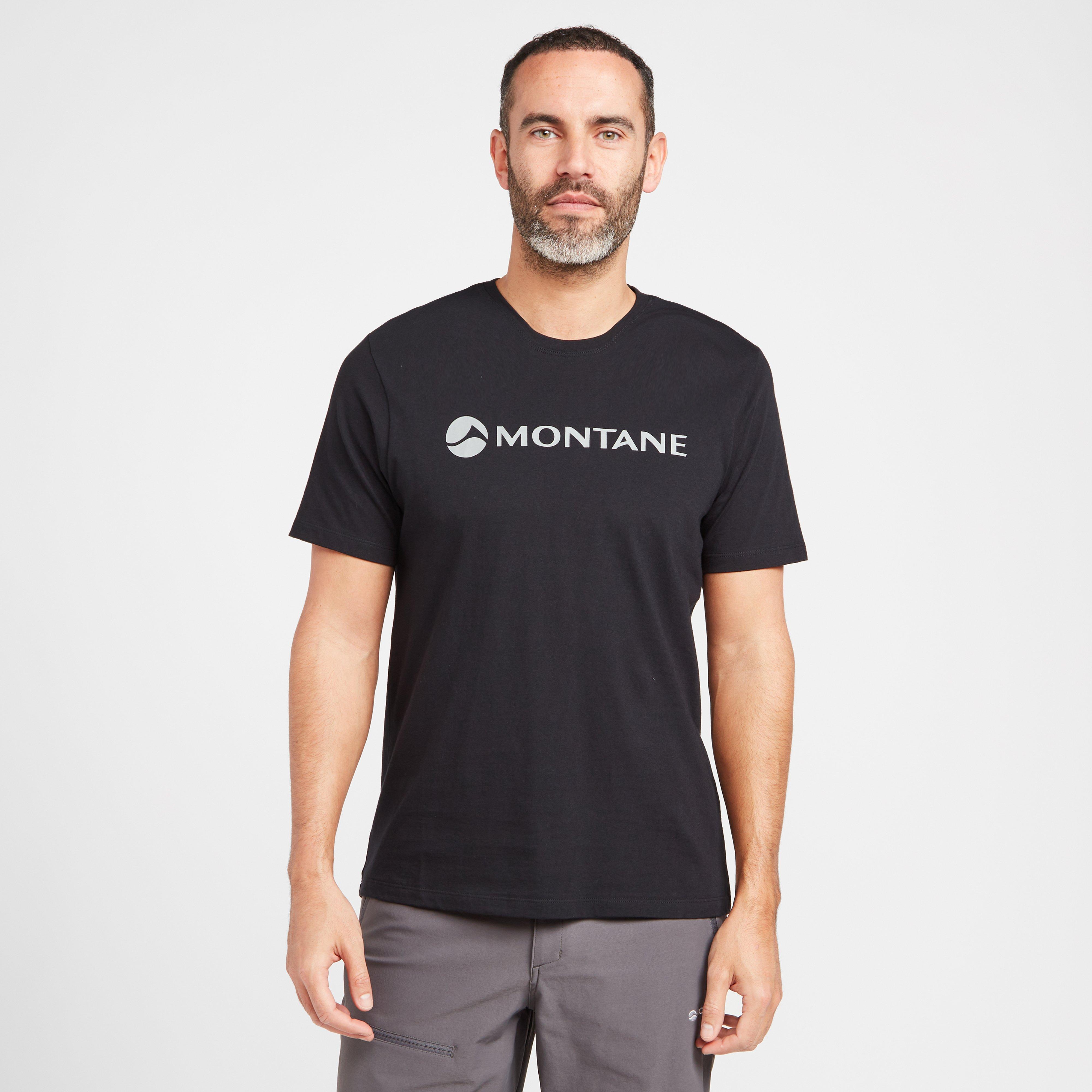 Montane Men's Mono Logo T-Shirt, Black