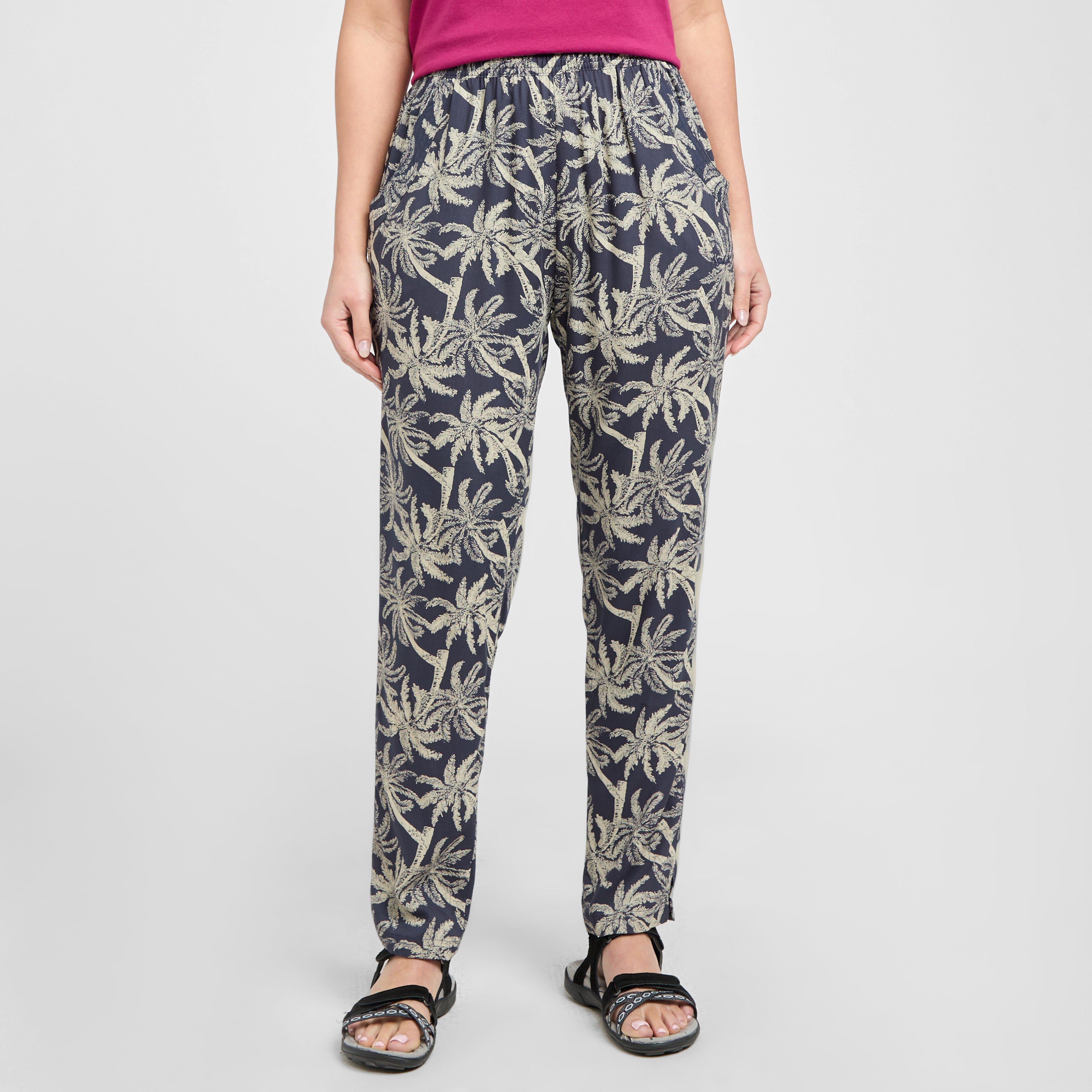 Weird Fish Women's Onda Trousers, Navy