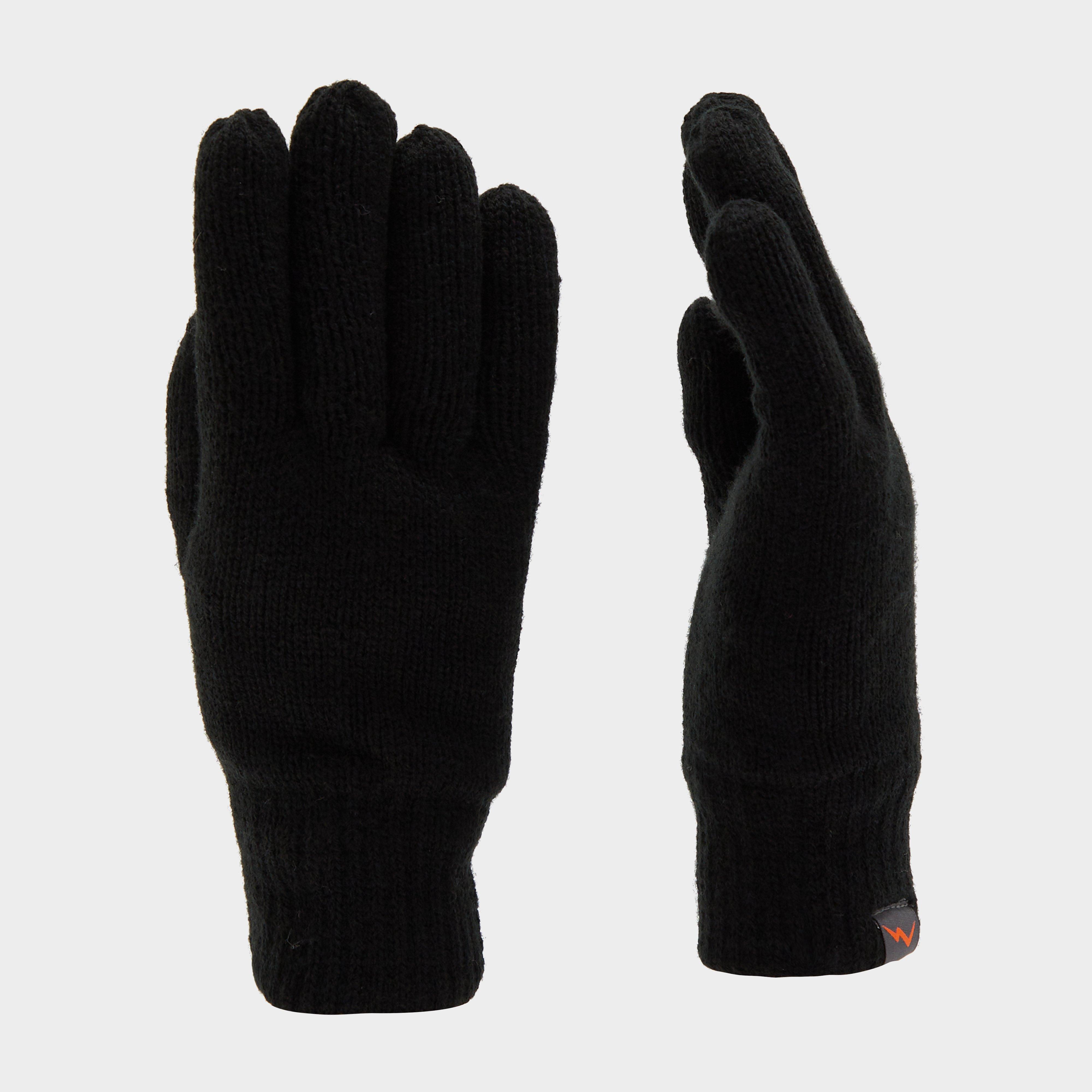 Peter Storm Men's Winter Thermal Gloves Black Medium