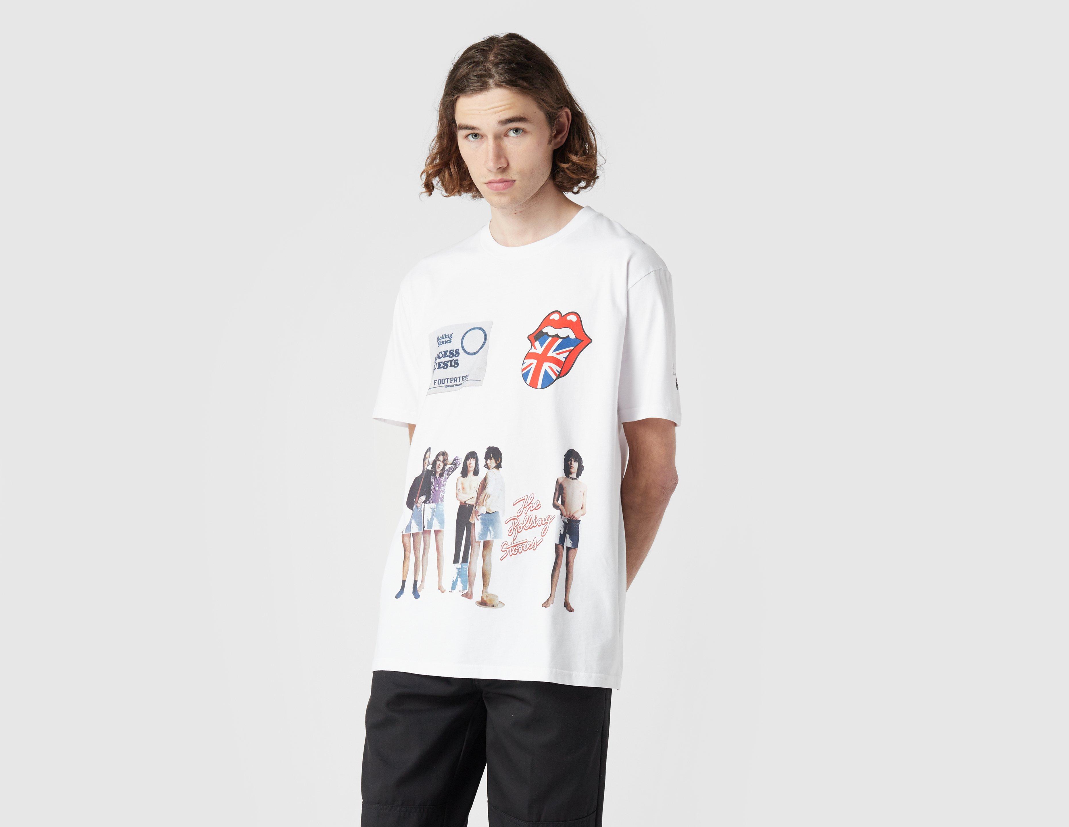 Footpatrol x The Rolling Stones Access London T-shirt - Wit, Wit