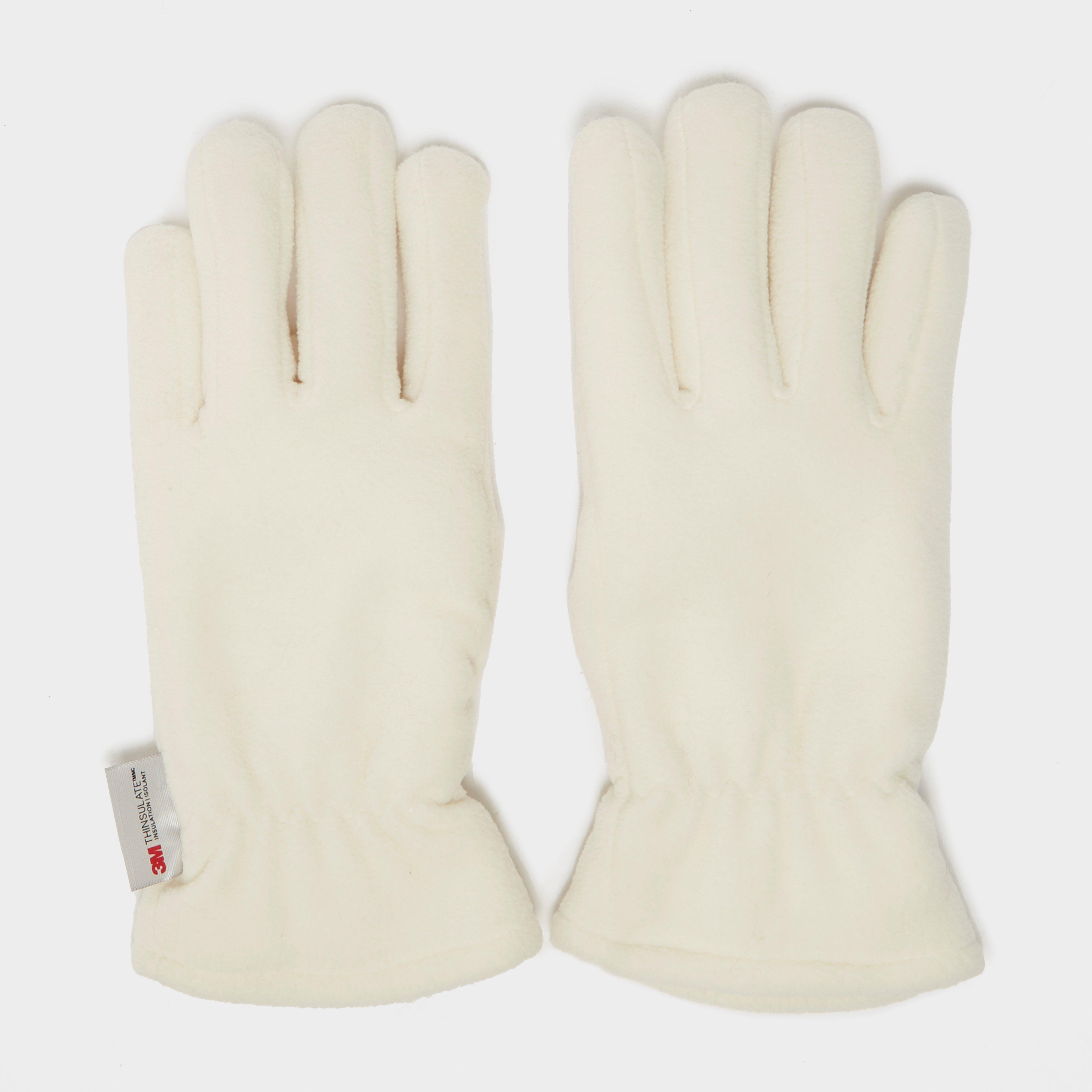 Image of Peter Storm Unisex Thinsulate Fleece Gloves, CREAM/CREAM