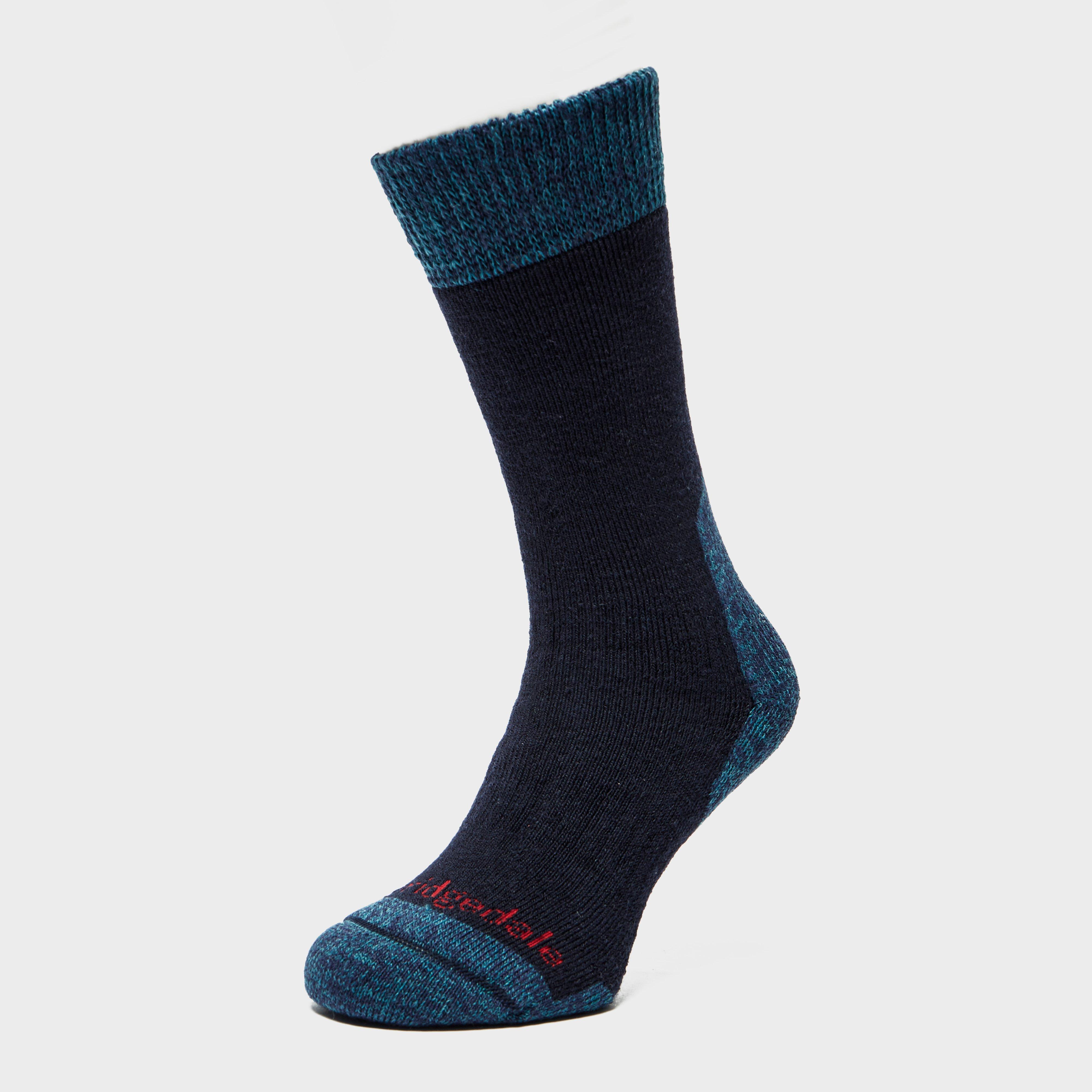 Image of Bridgedale Explorer Heavyweight Merino Comfort Boot Socks, Navy/NVY