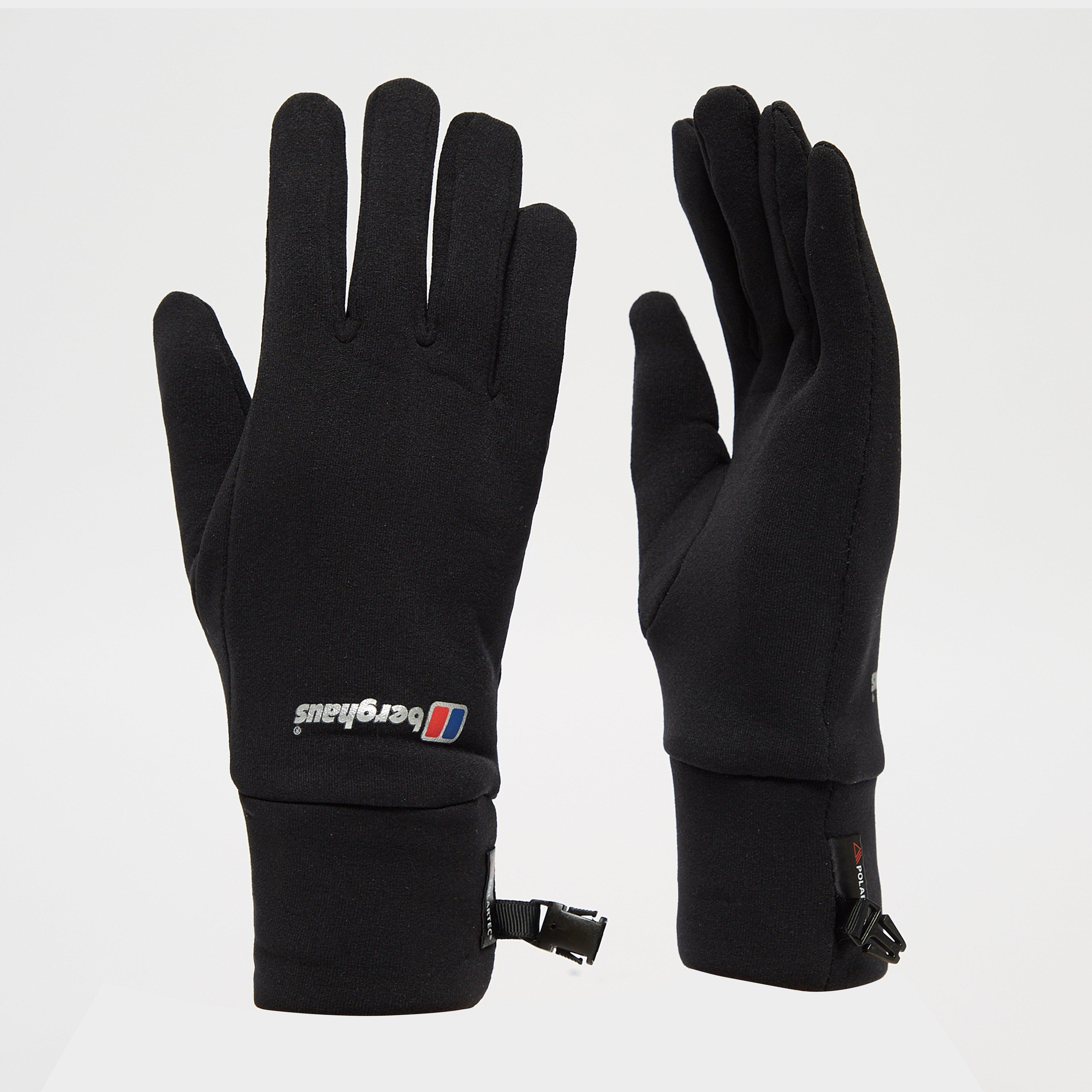 Image of Berghaus Men's Power Stretch Gloves, BLAC/Black