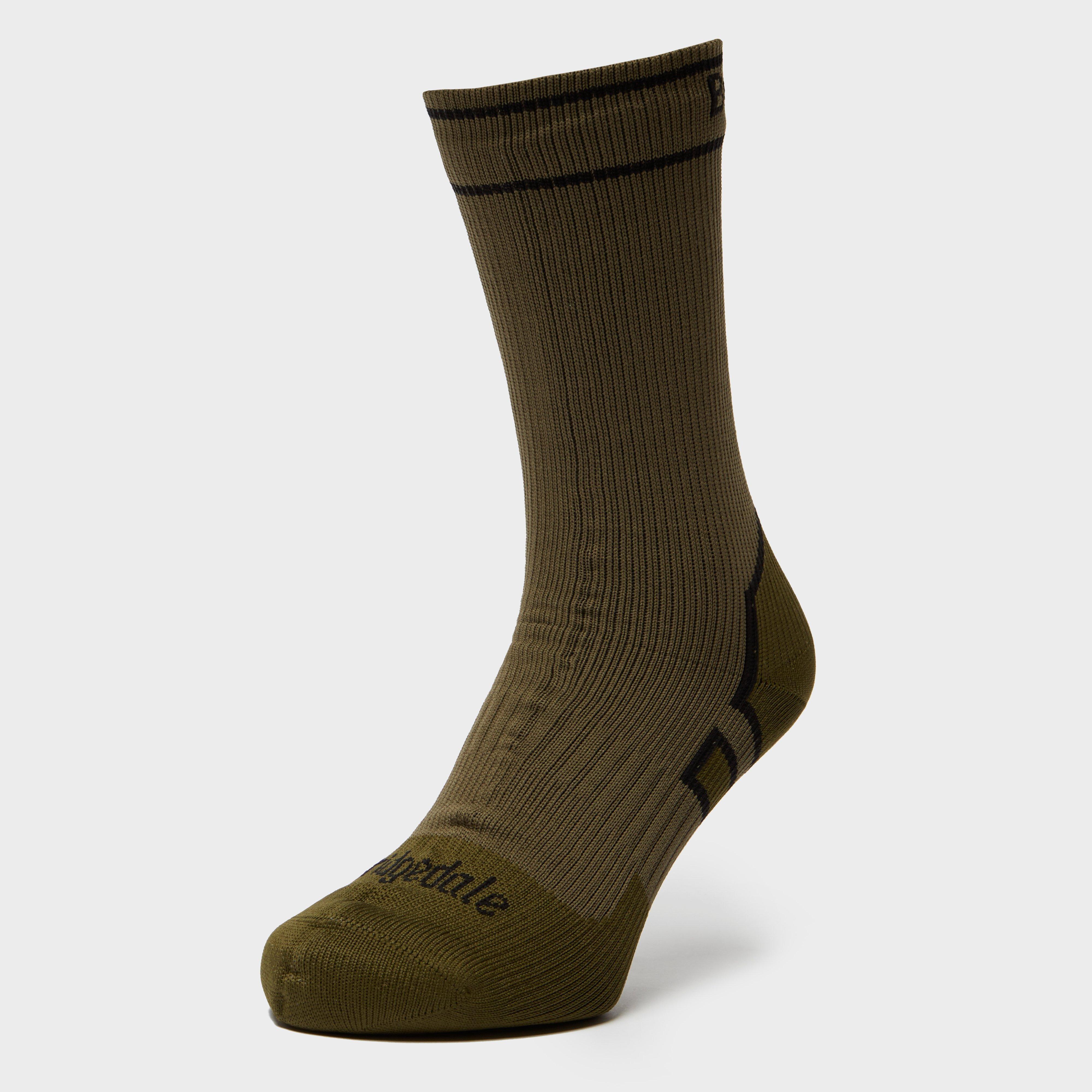 Image of Bridgedale StormSock Midweight Boot Socks, Khaki/KHK
