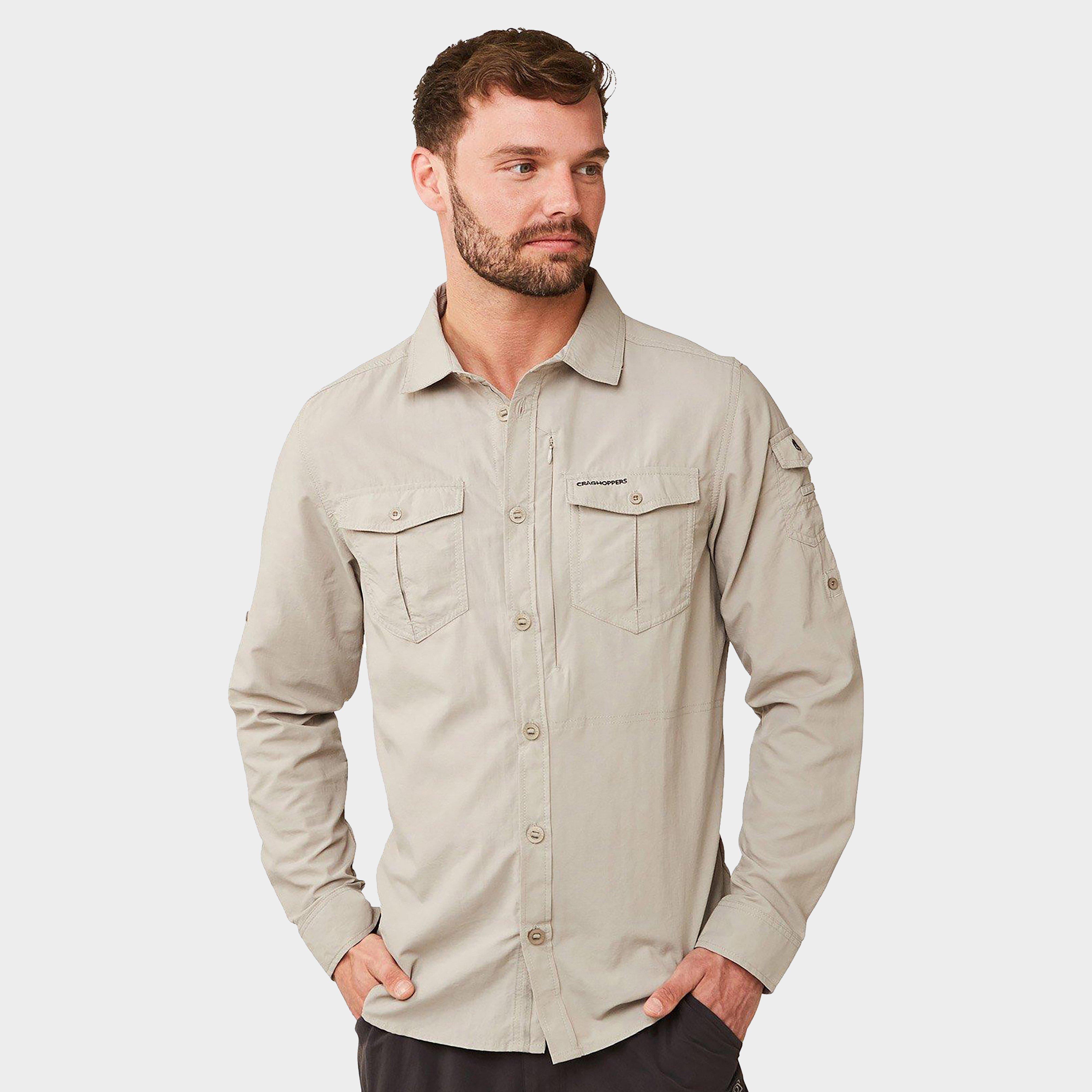 Image of Craghoppers Men's Nosilife Adventure II Shirt, Stone/STN
