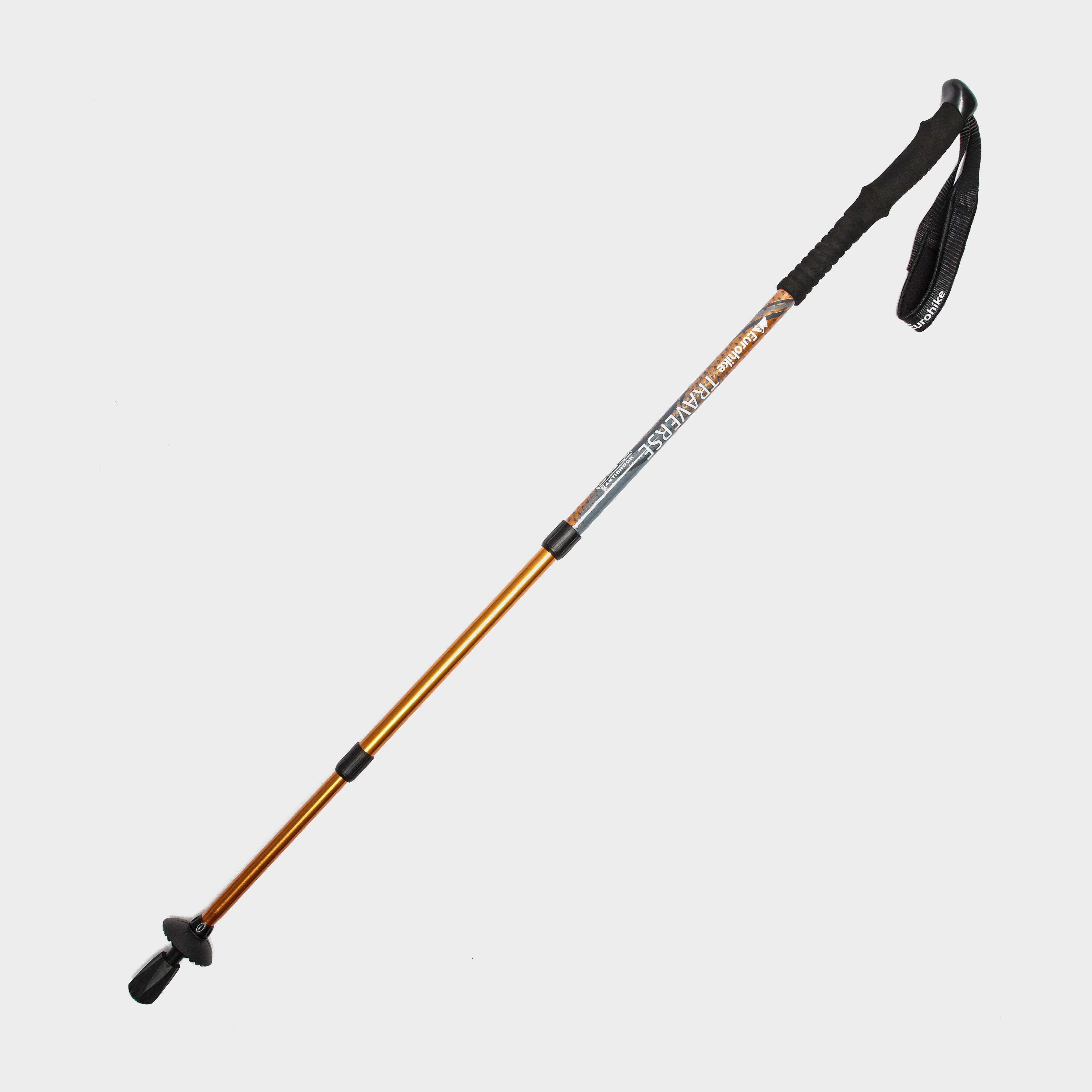 Image of Eurohike Traverse Anti-Shock Walking Pole, Gold/Black