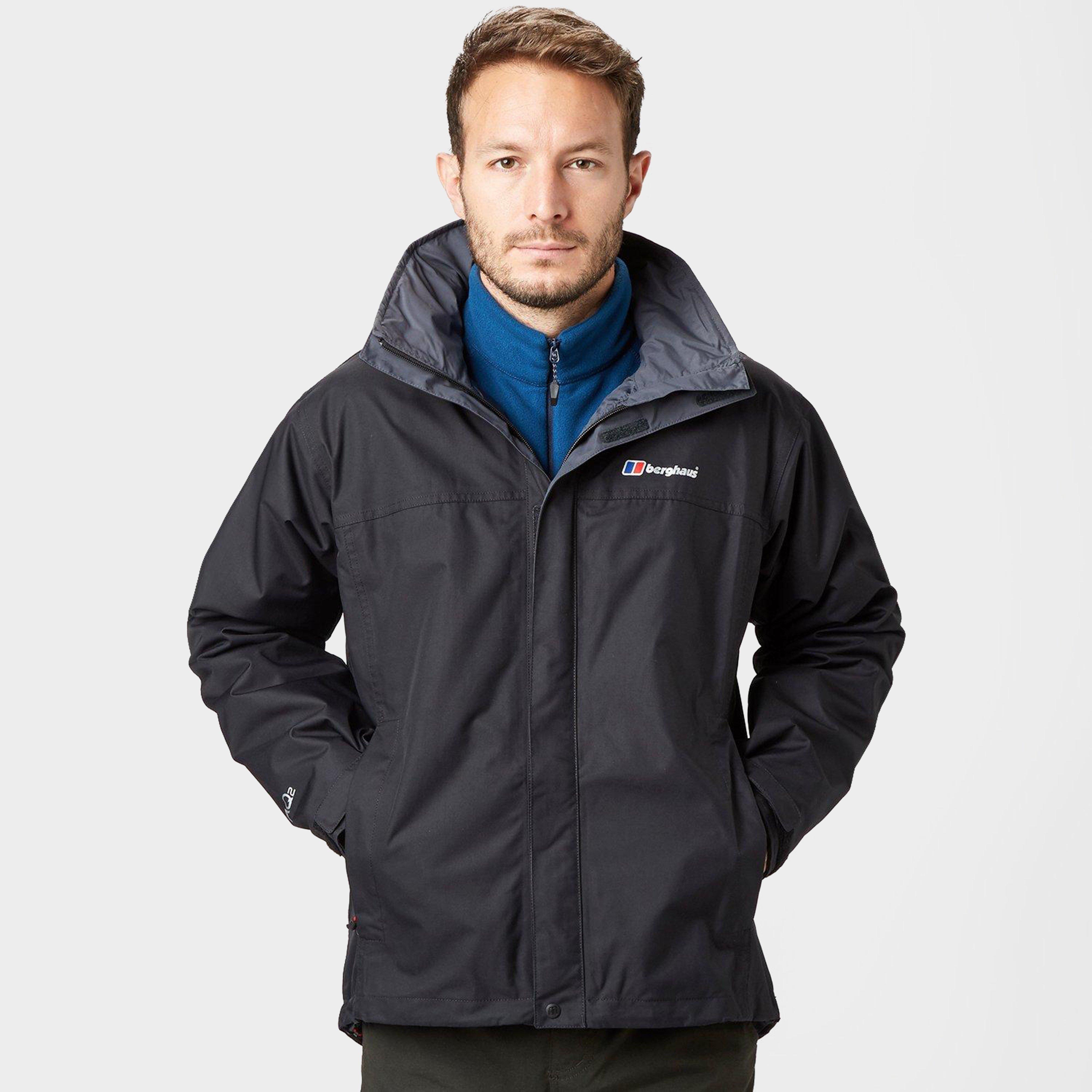 Image of Berghaus RG Alpha Men's Waterproof Jacket, BLACK