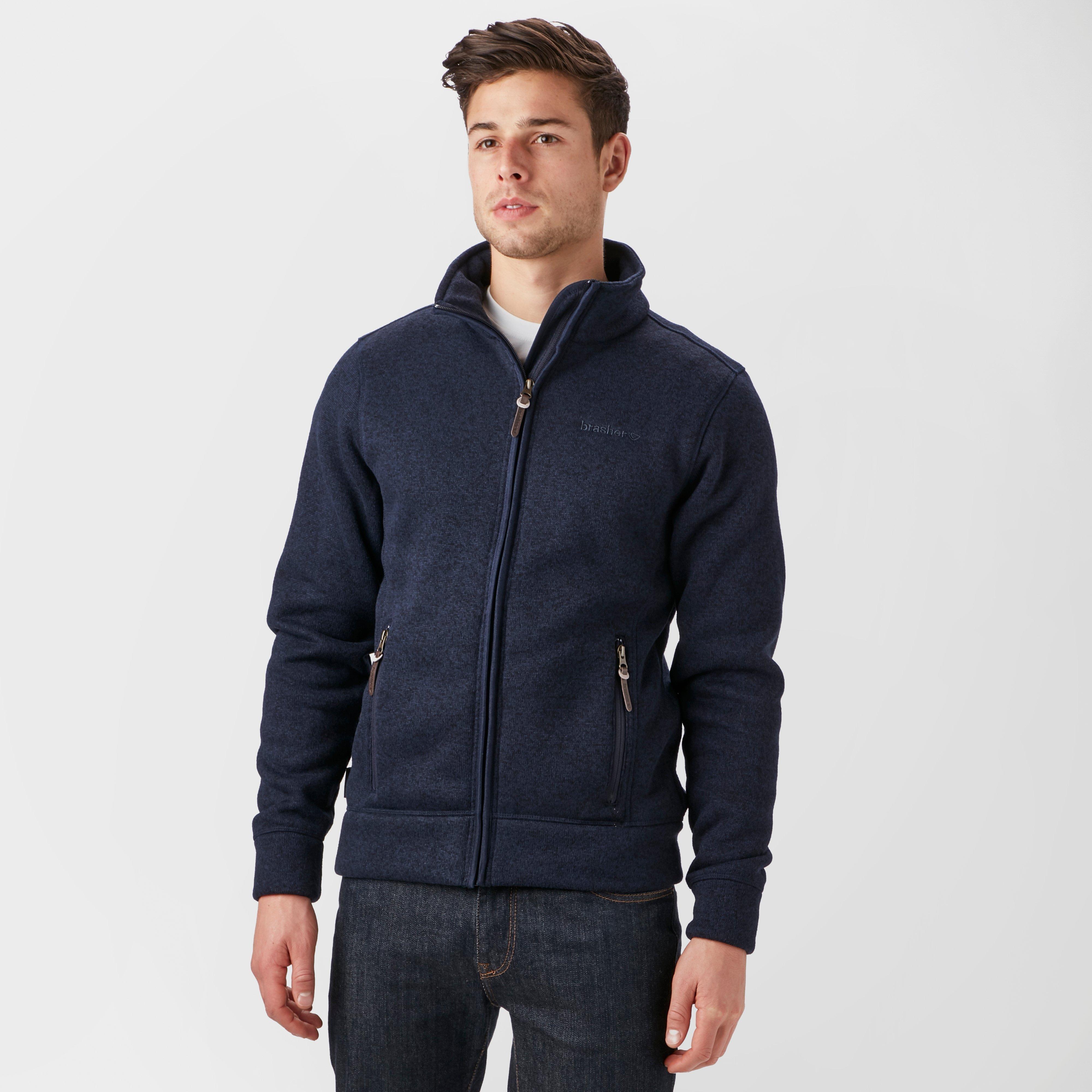 Image of Brasher Men's Rydal II Fleece Jacket, Navy/Navy