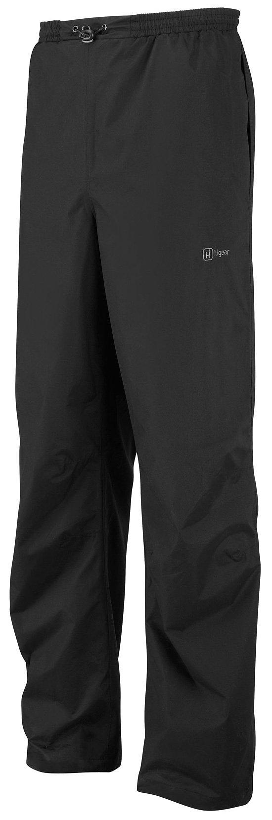 Image of HI-GEAR Men's Typhoon Waterproof Overtrousers (Long), BLACK/LONG