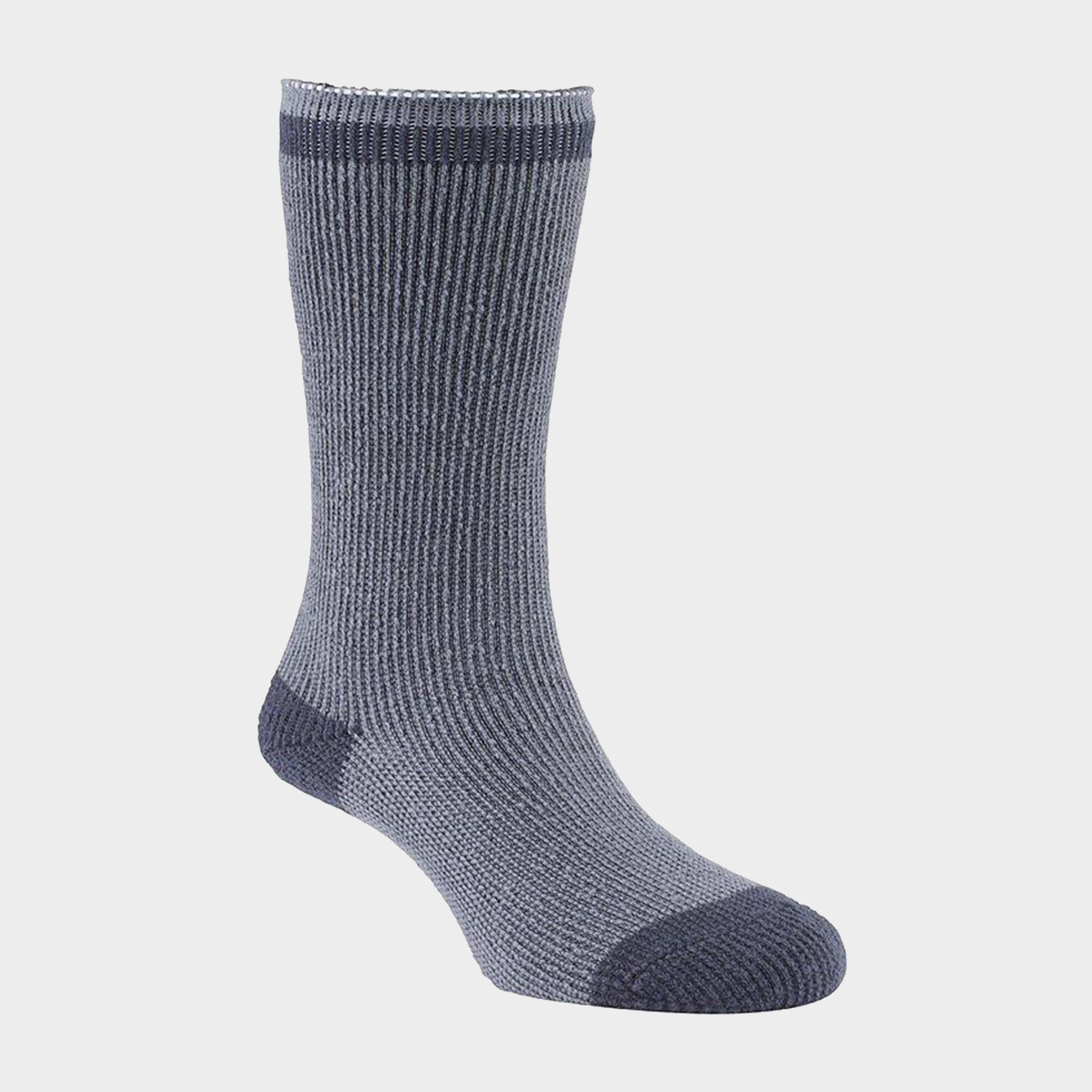 Image of Ultimate Women's Heat Trap Socks ( pair pack), SMOKE/WOMENS